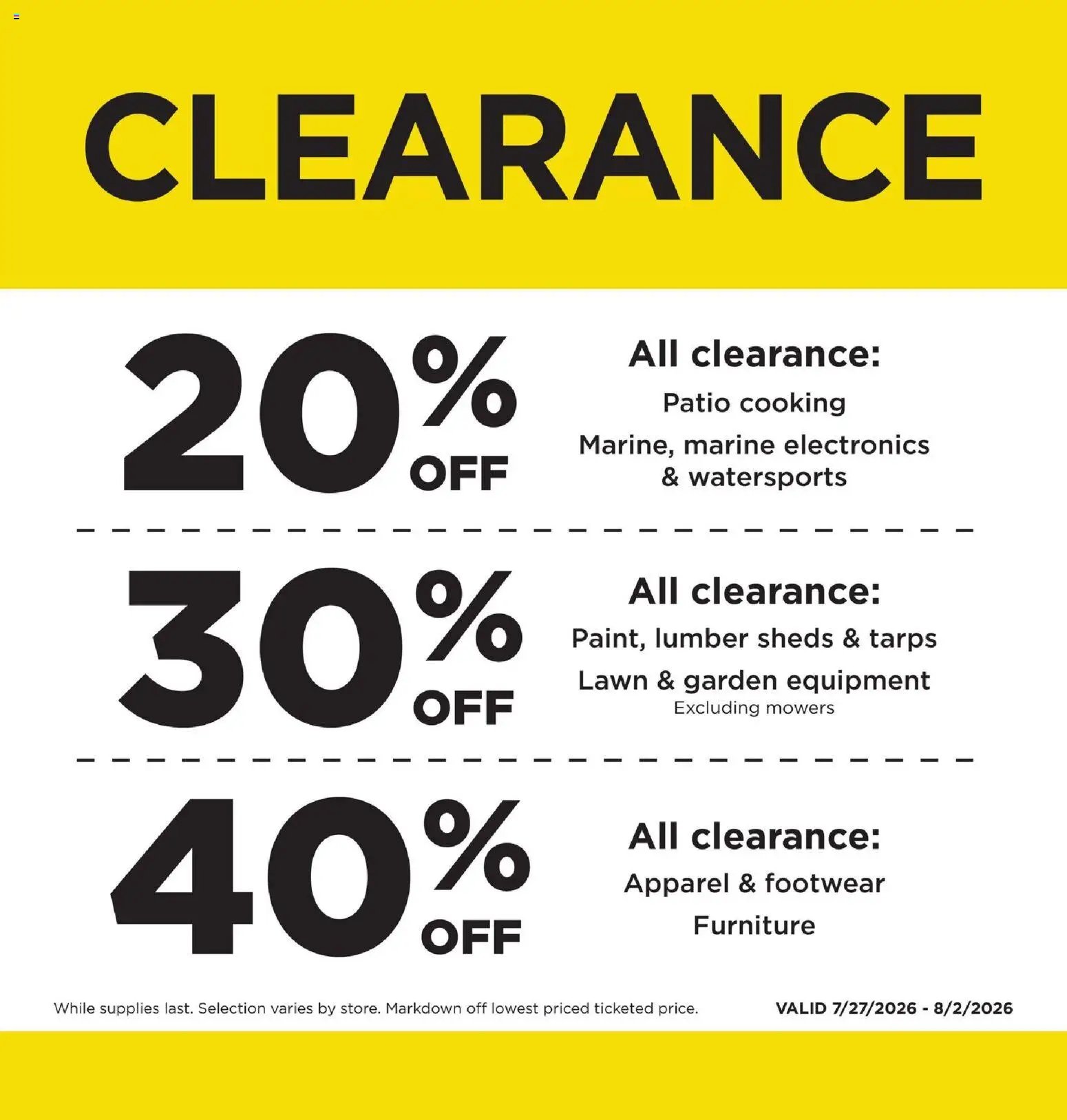 Mills Fleet Farm Weekly Ad