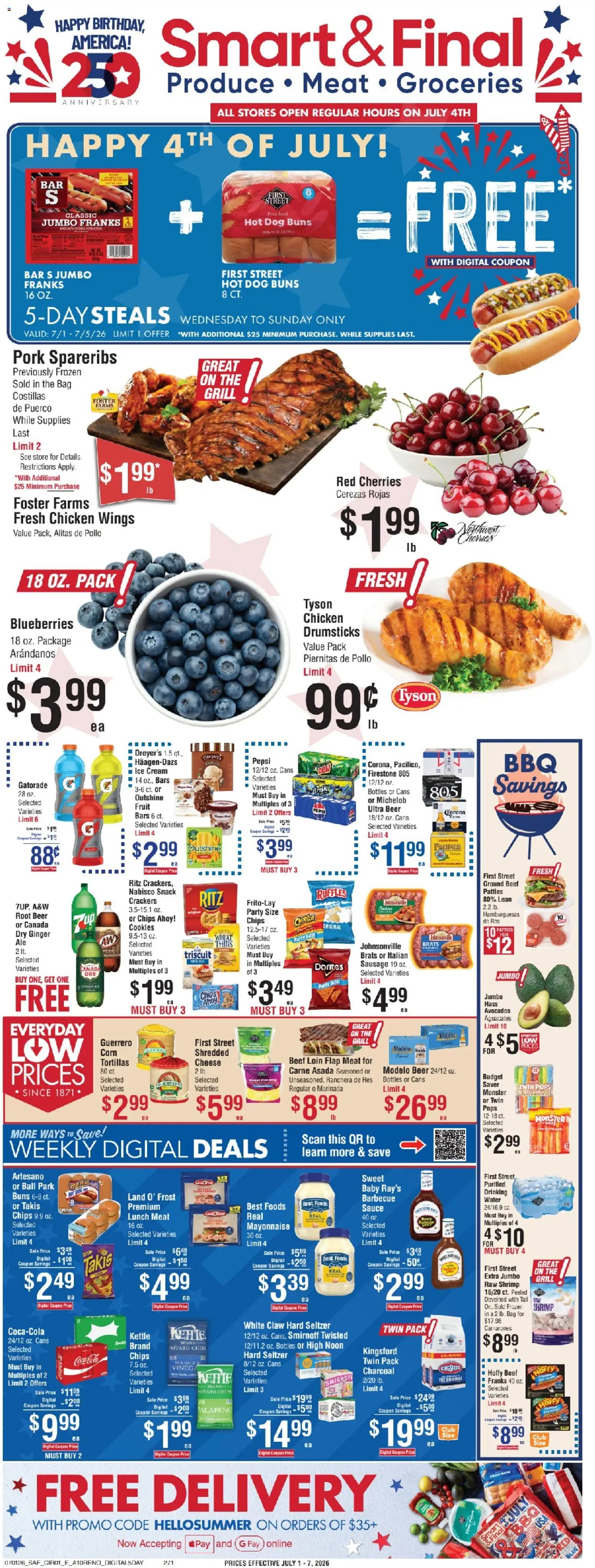 Smart & Final Weekly Ad - 5 Day A10RENO