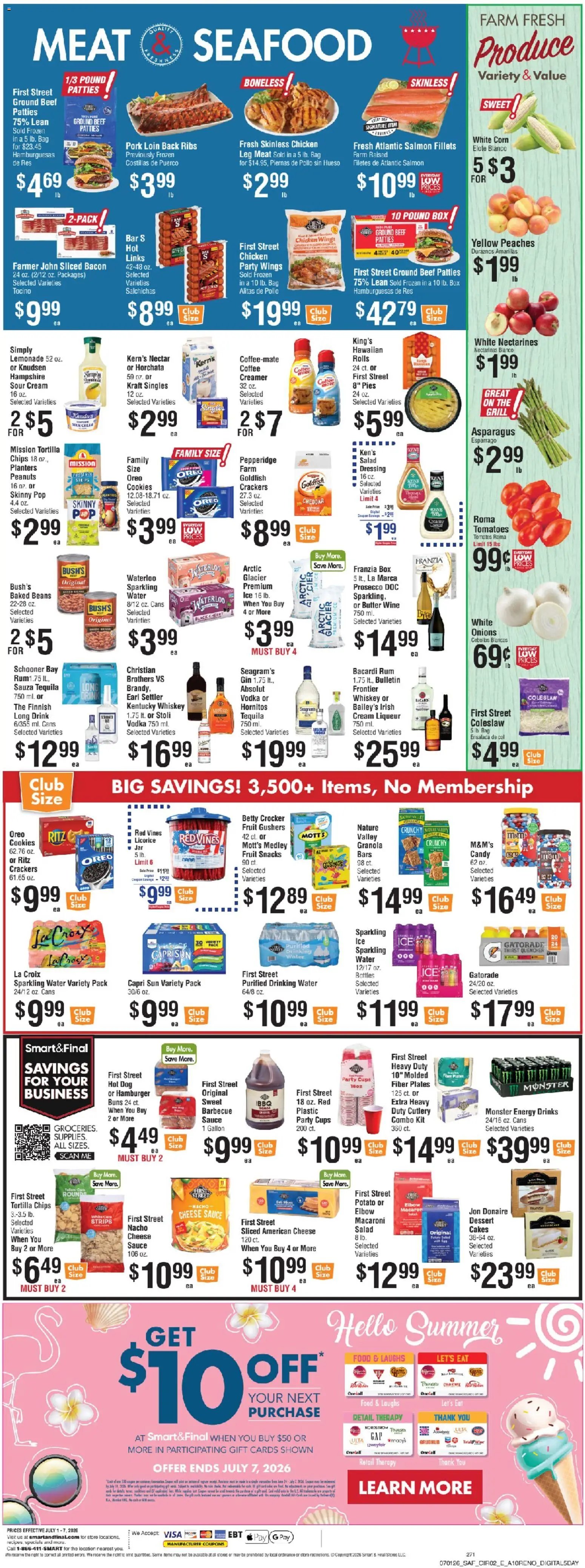 Smart & Final Weekly Ad - 5 Day A10RENO