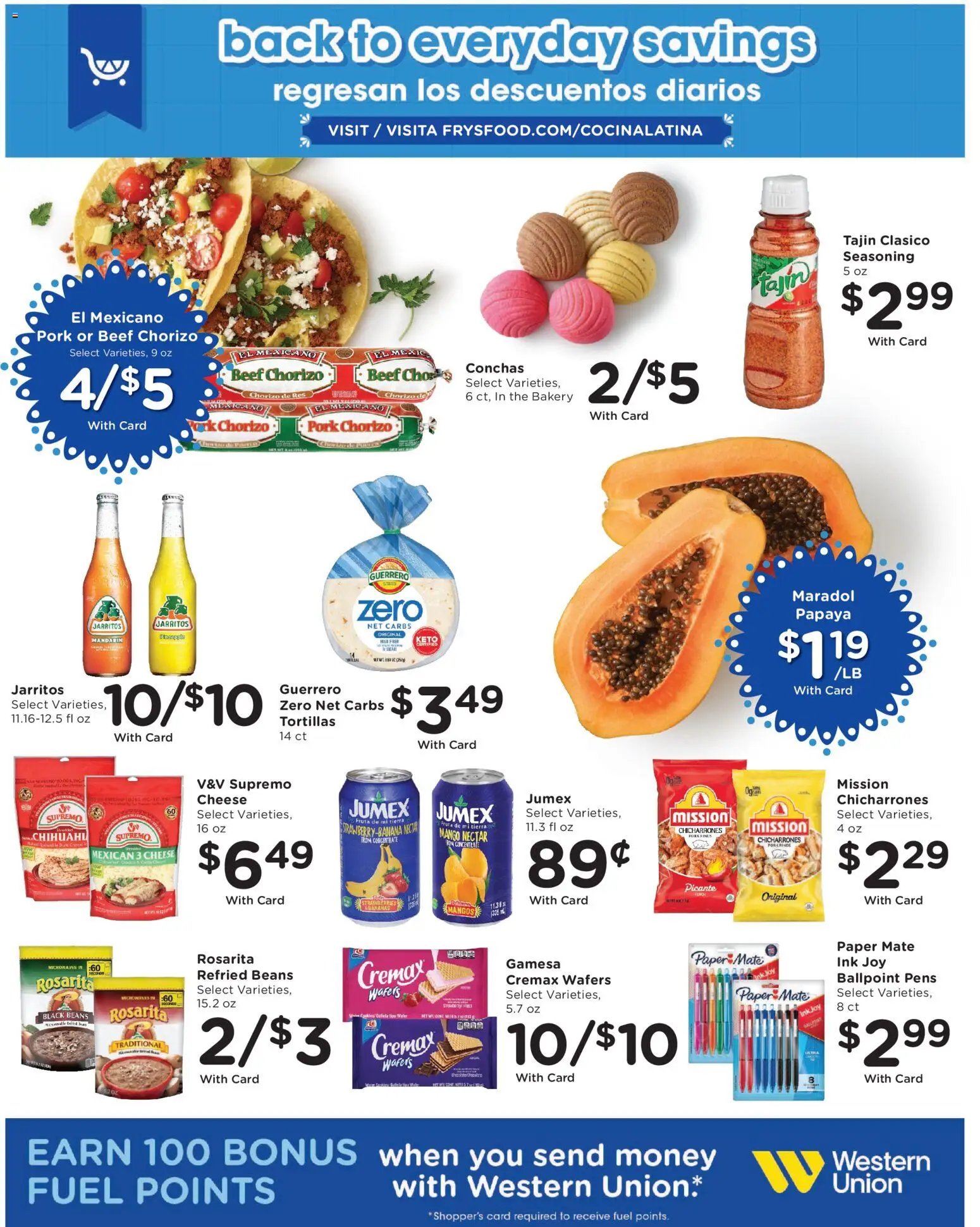 Fry's Food Weekly Ad