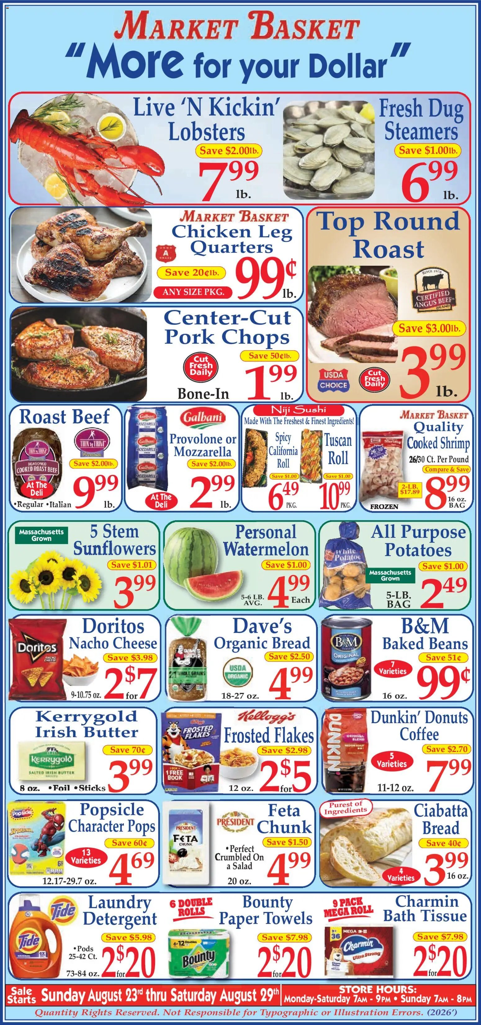 Market Basket Ad
