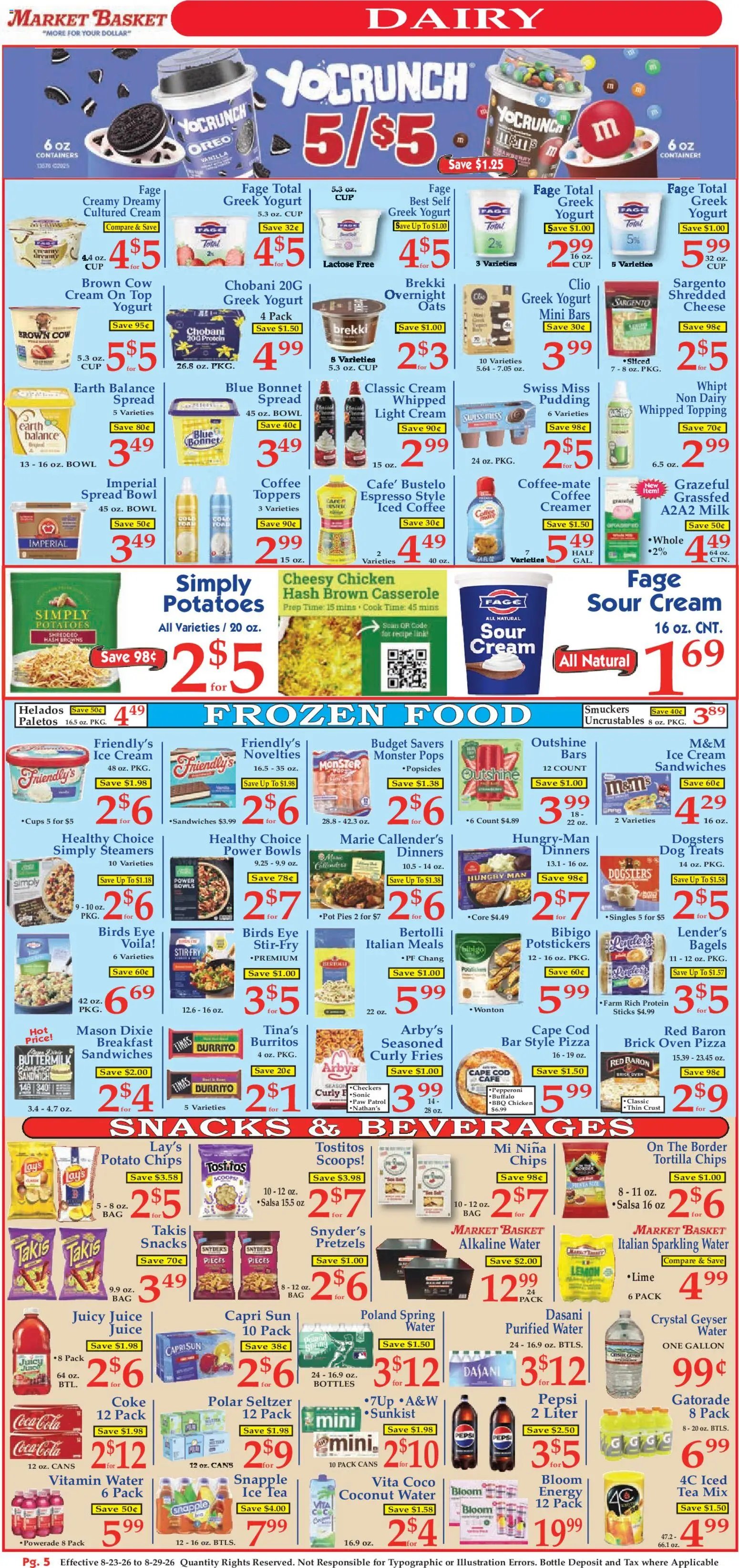 Market Basket Ad