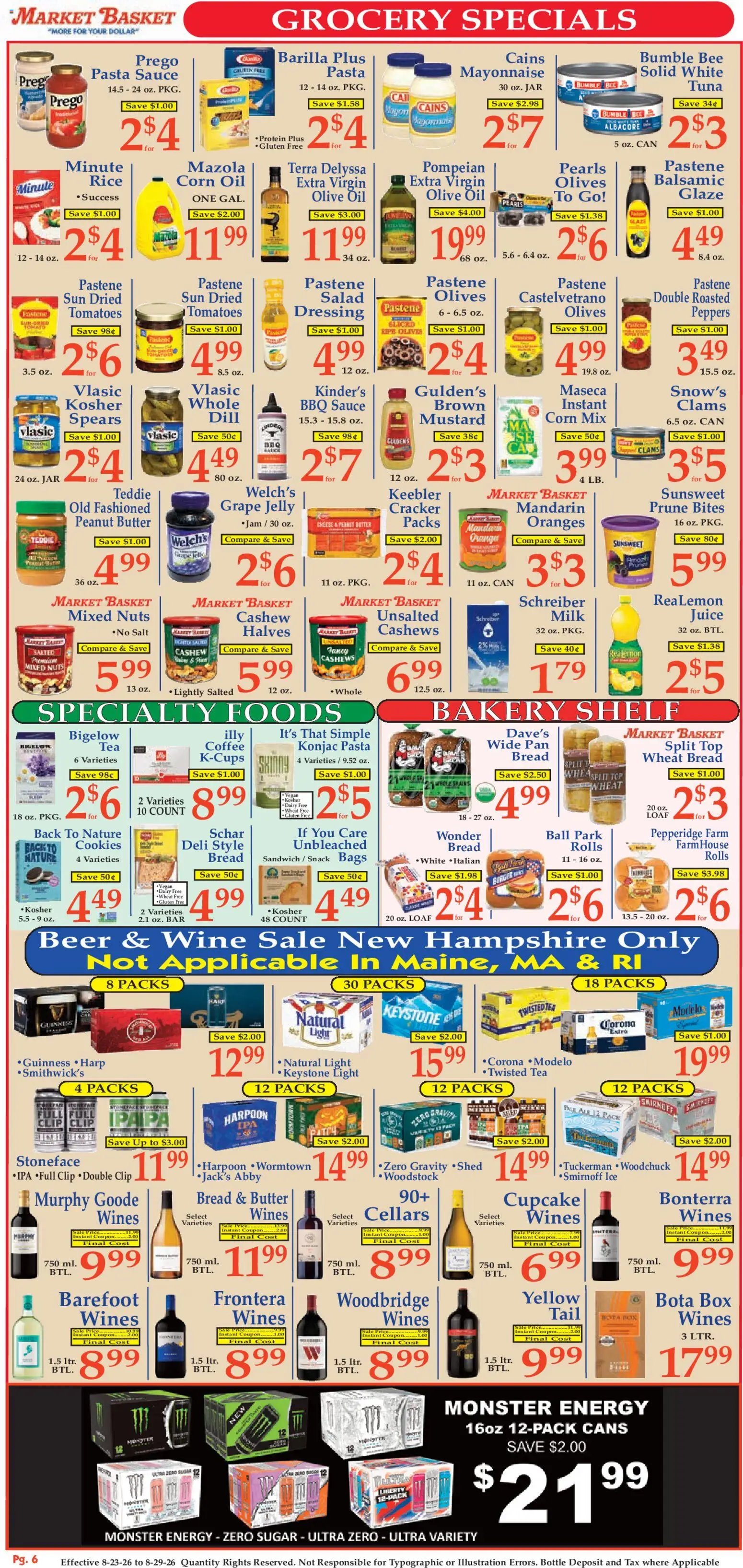 Market Basket Ad