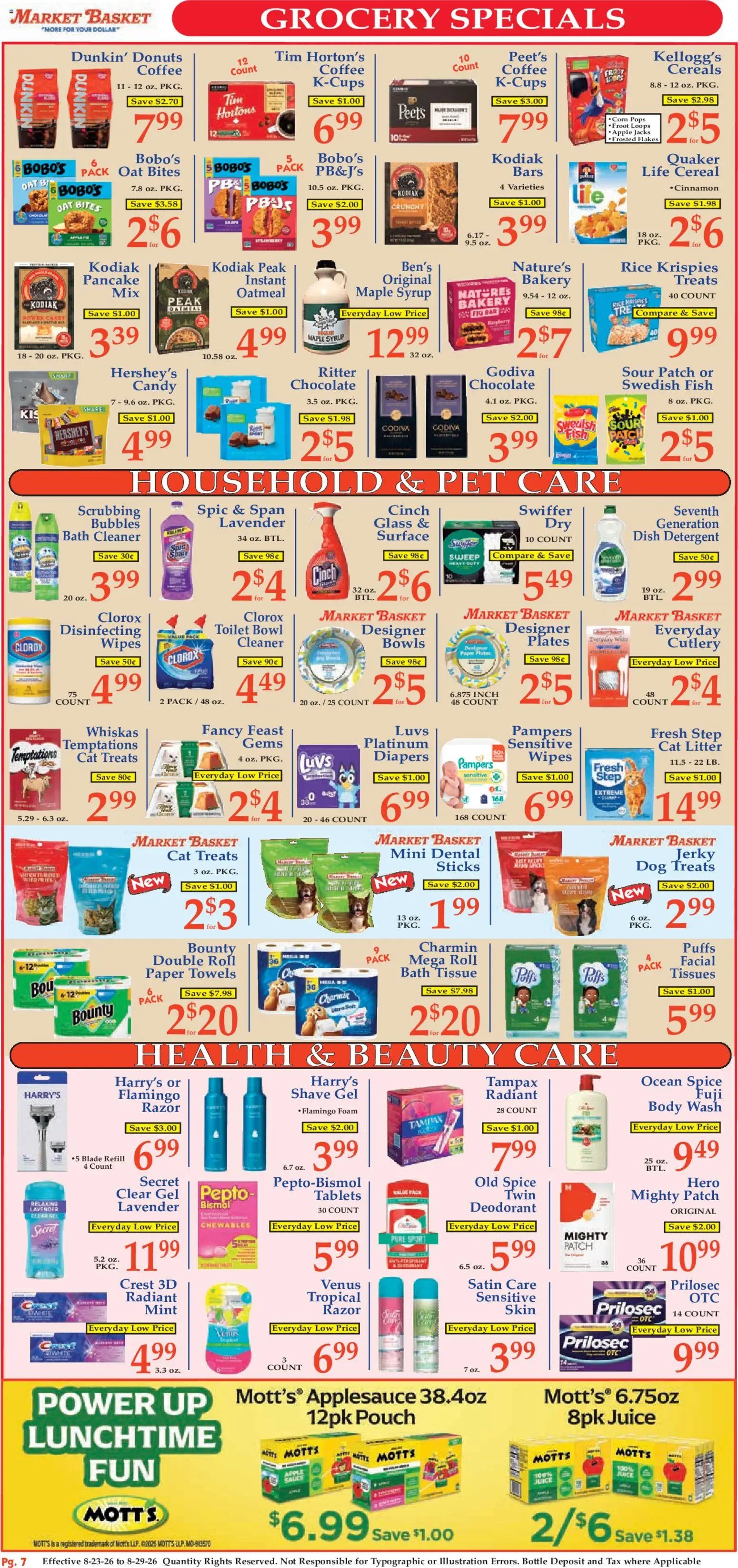 Market Basket Ad