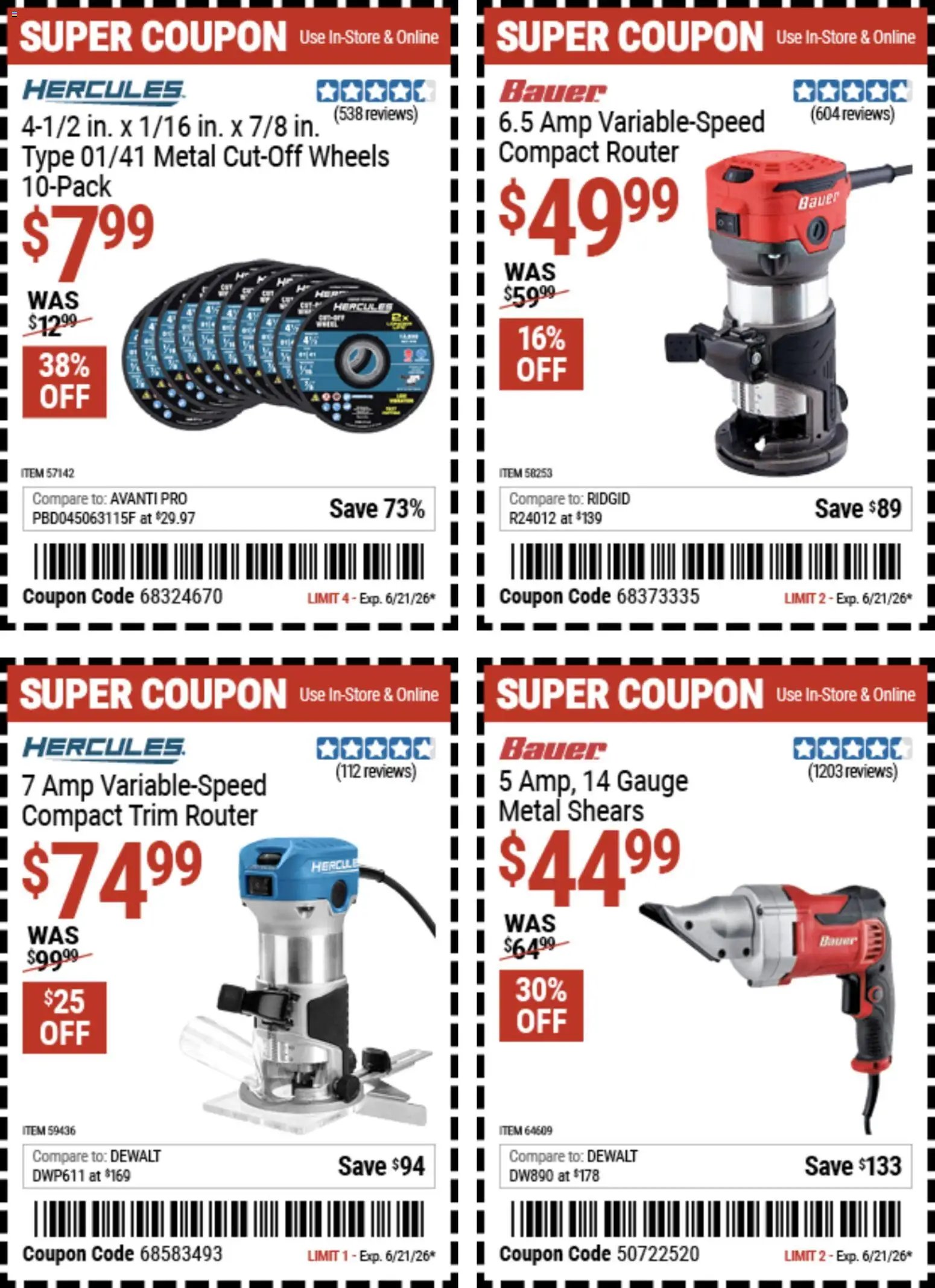 Harbor Freight Weekly Ad