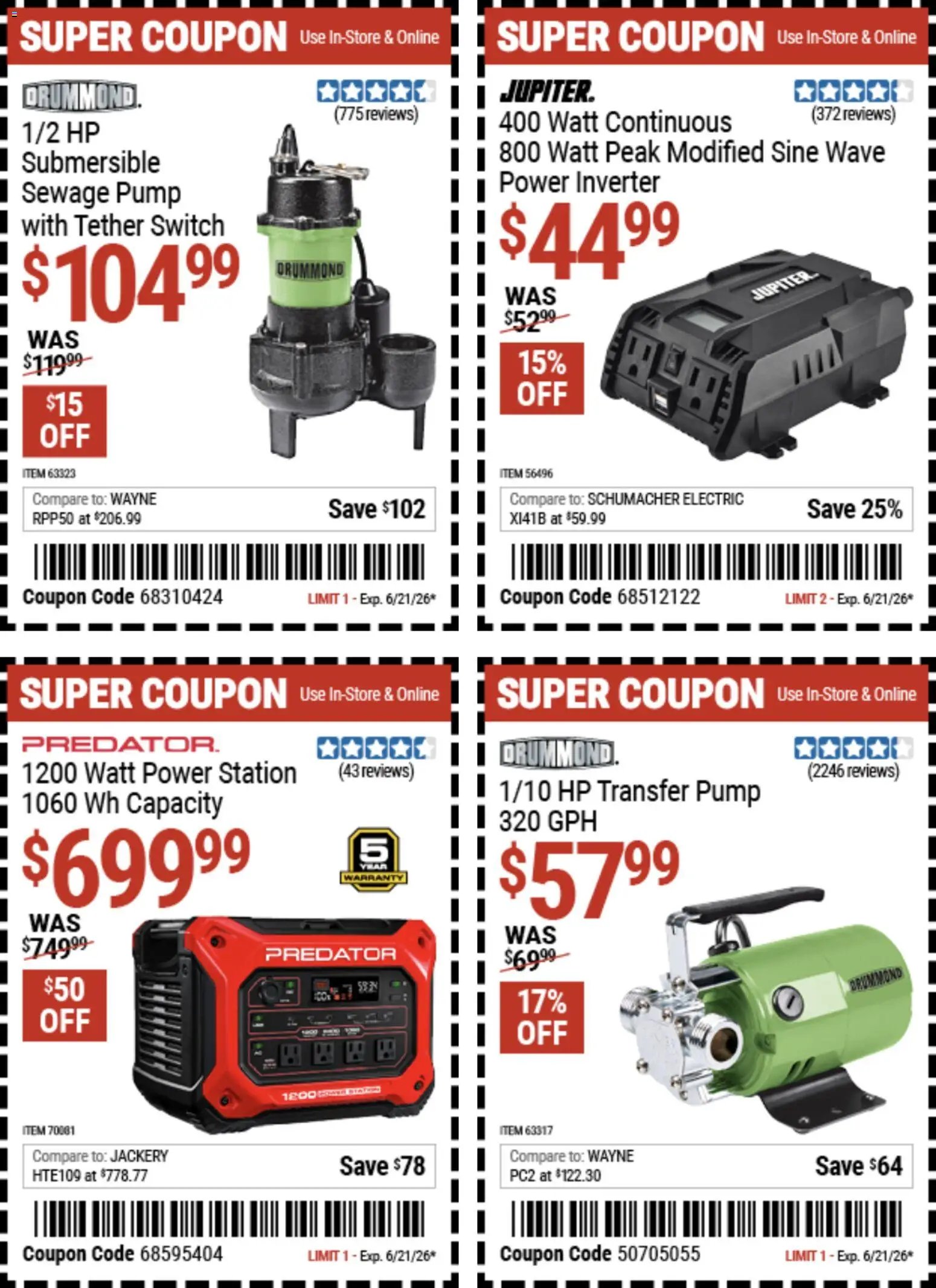 Harbor Freight Weekly Ad