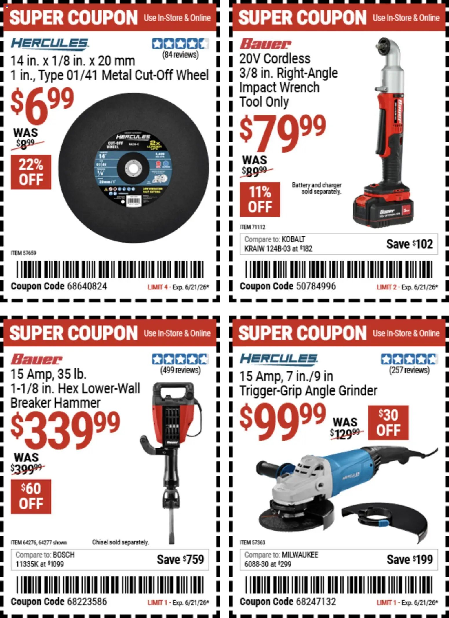 Harbor Freight Weekly Ad
