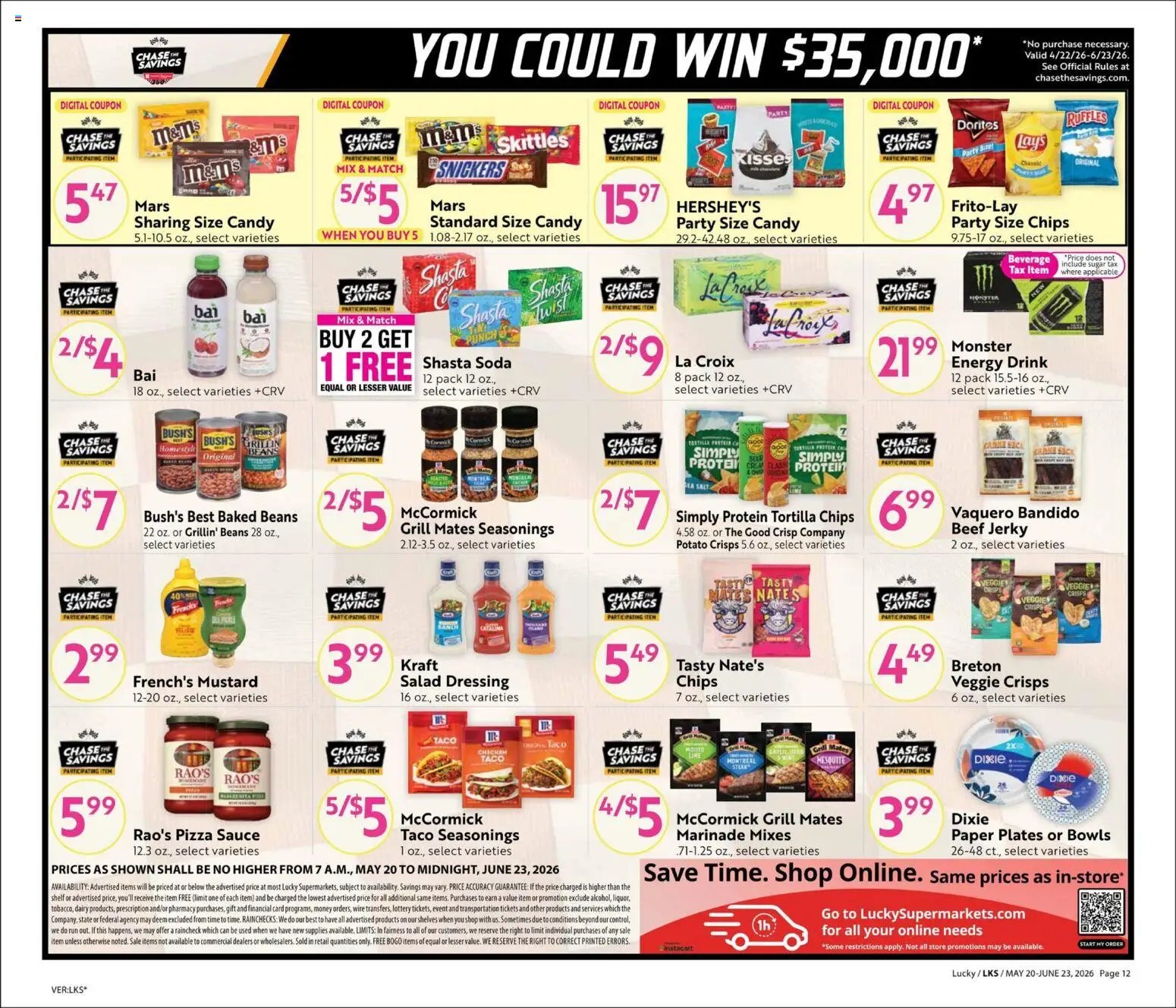 Lucky Supermarkets Big Book of Savings