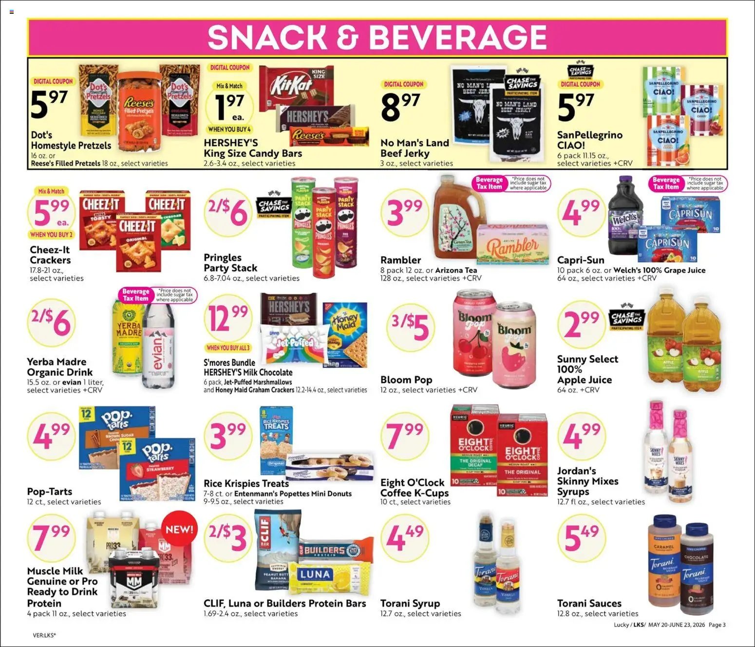 Lucky Supermarkets Big Book of Savings