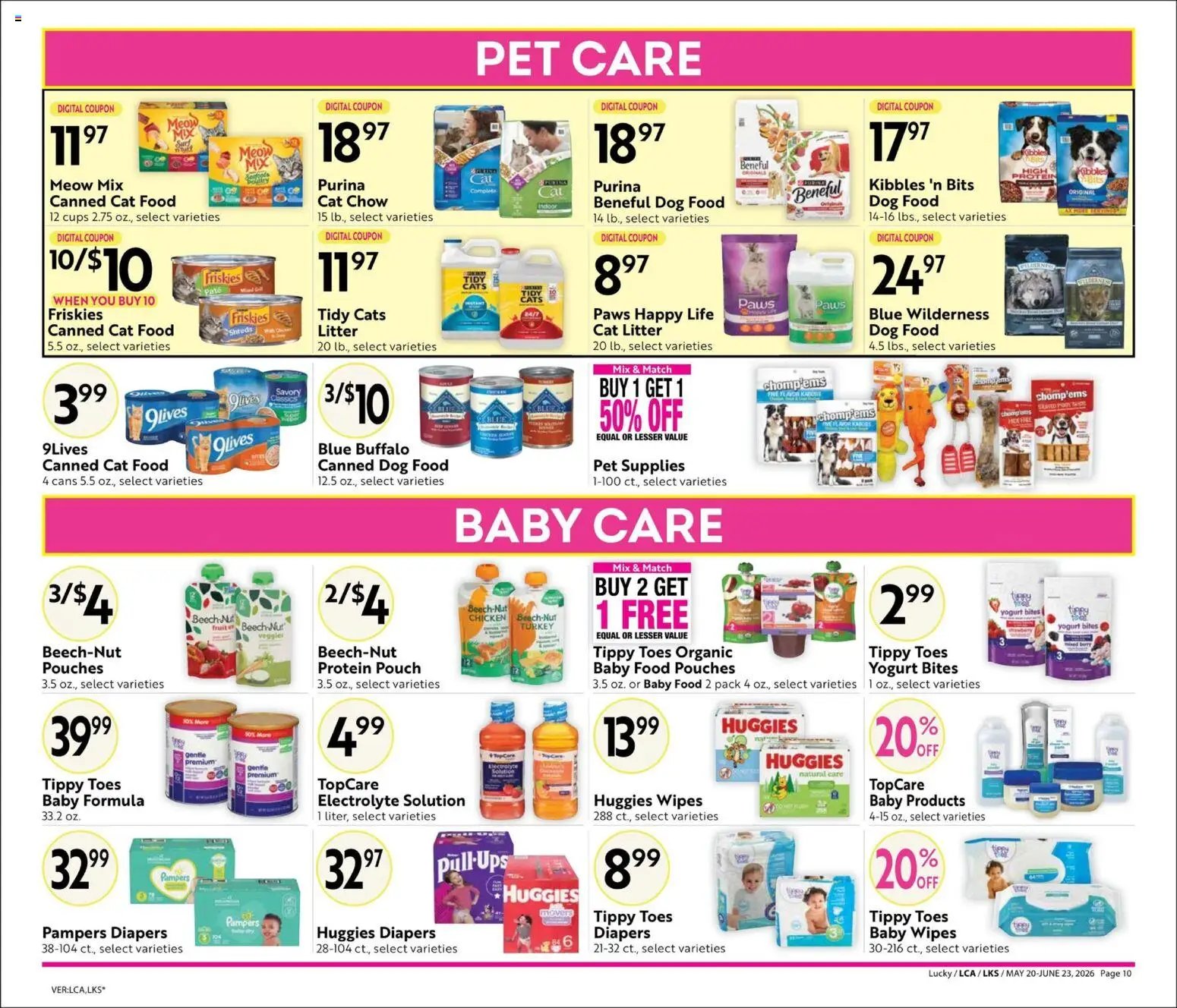 Lucky Supermarkets Big Book of Savings