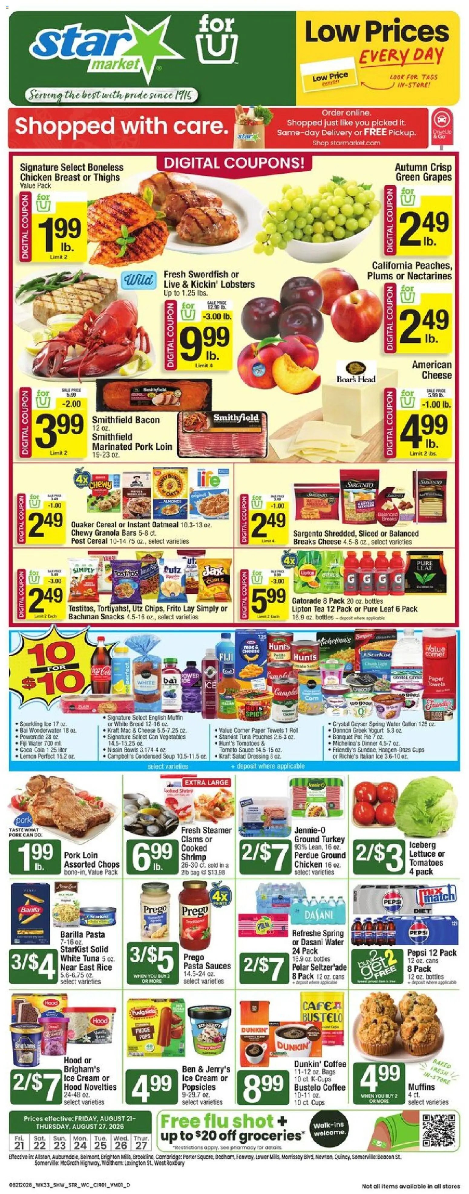 Star Market Weekly Ad