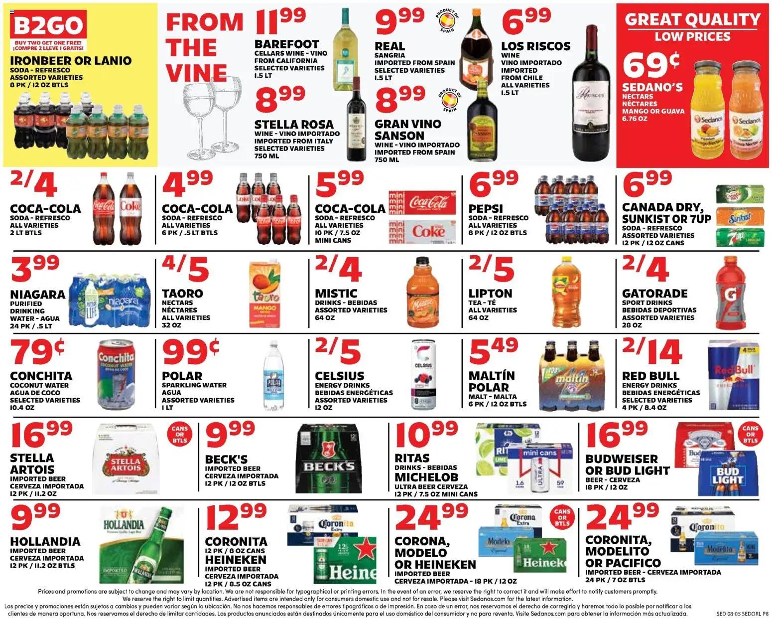 Sedano's Weekly Ad