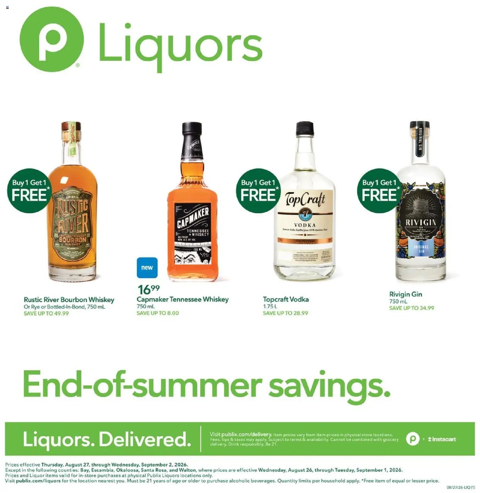 Publix Liquor Ad