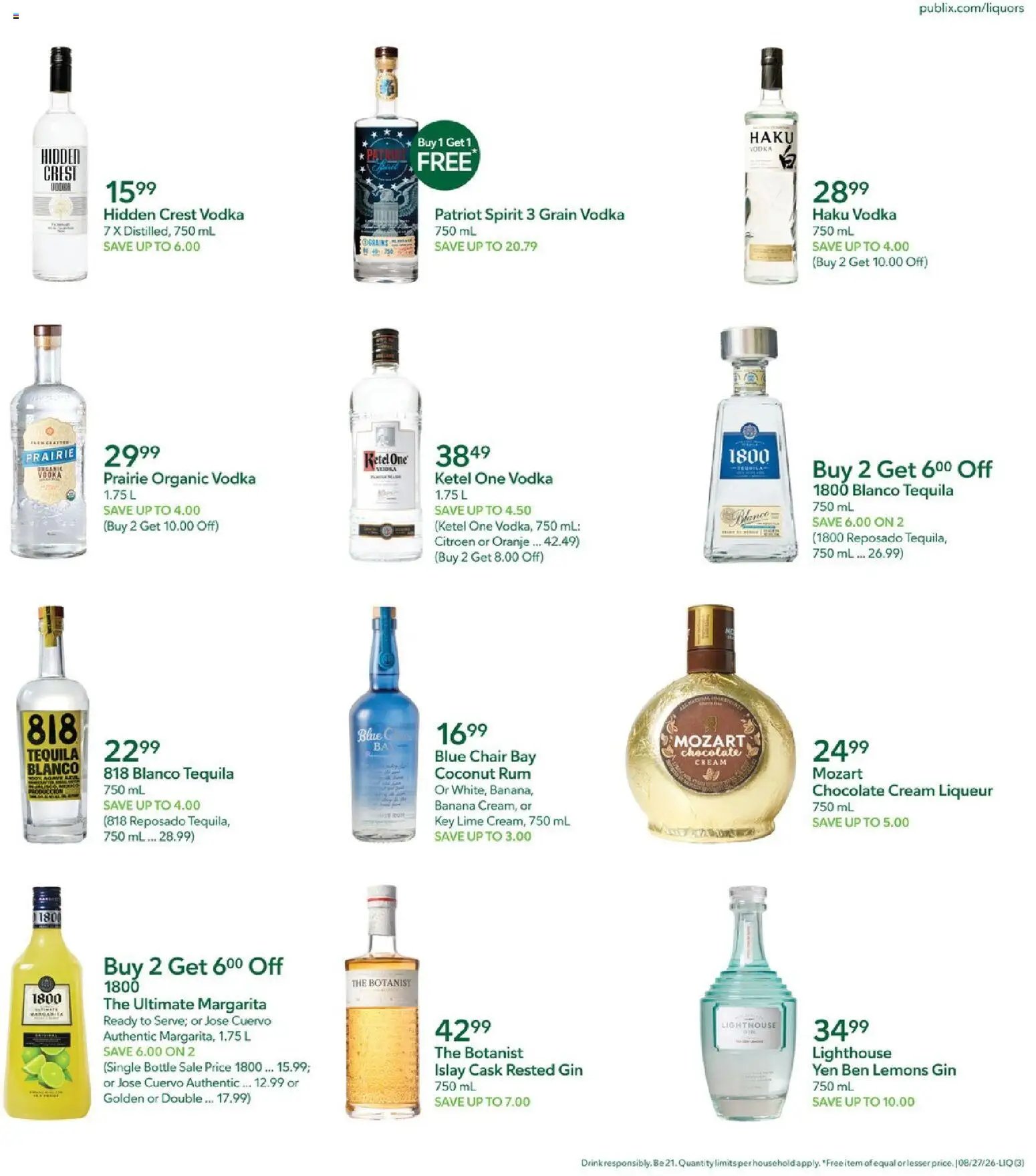 Publix Liquor Ad