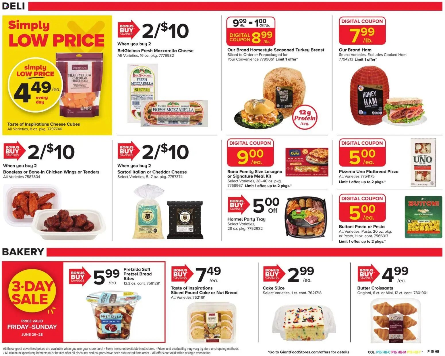 Giant Weekly Ad