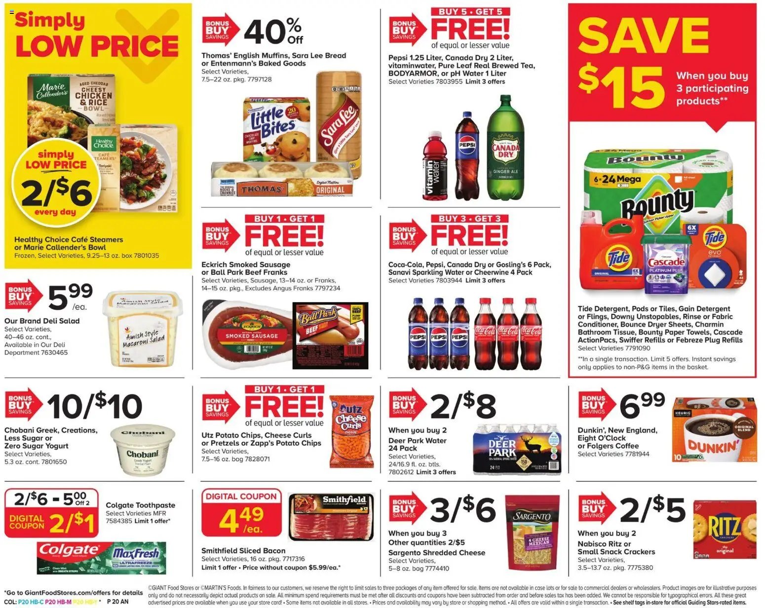 Giant Weekly Ad