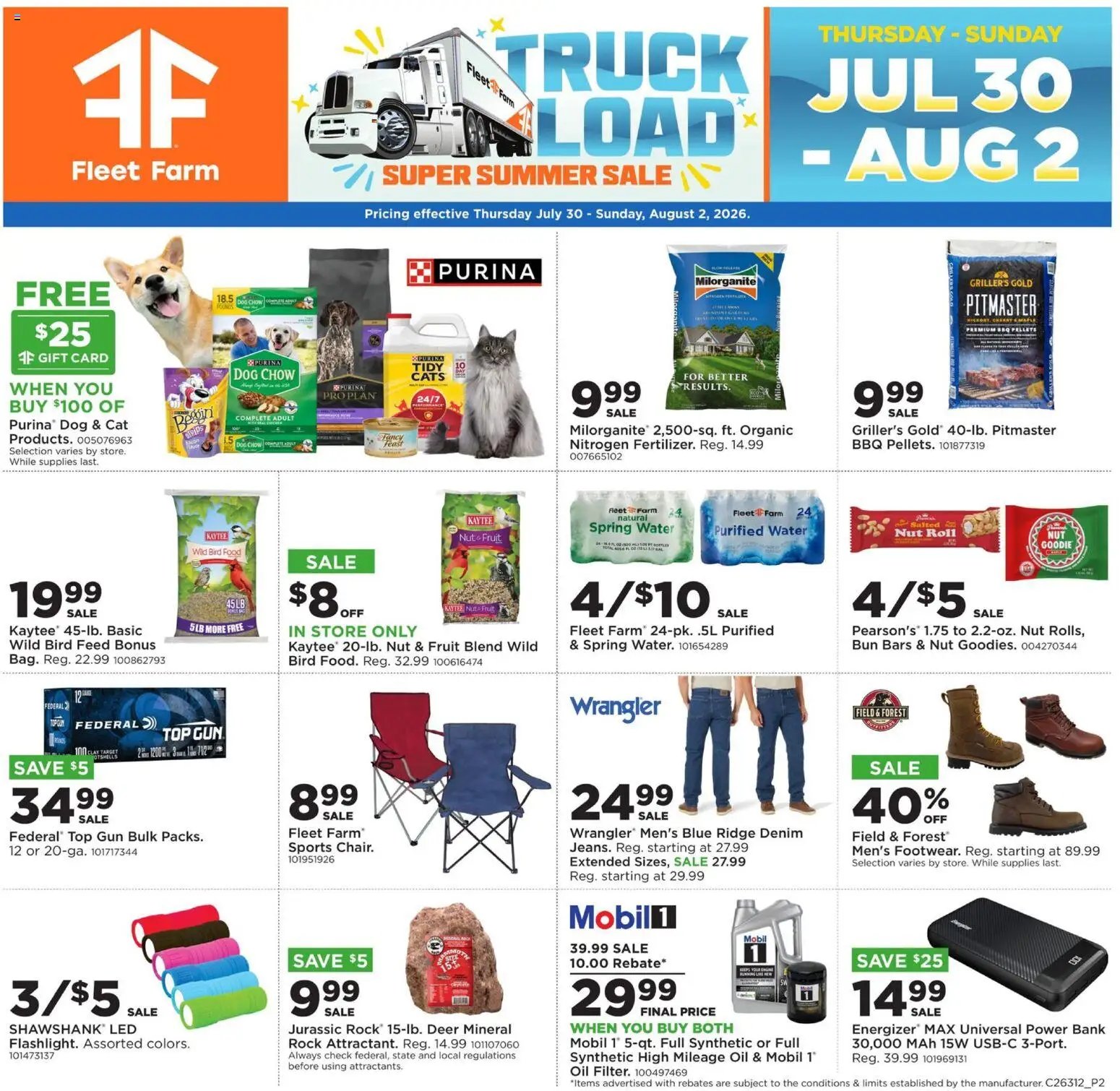Mills Fleet Farm Black Friday in July
