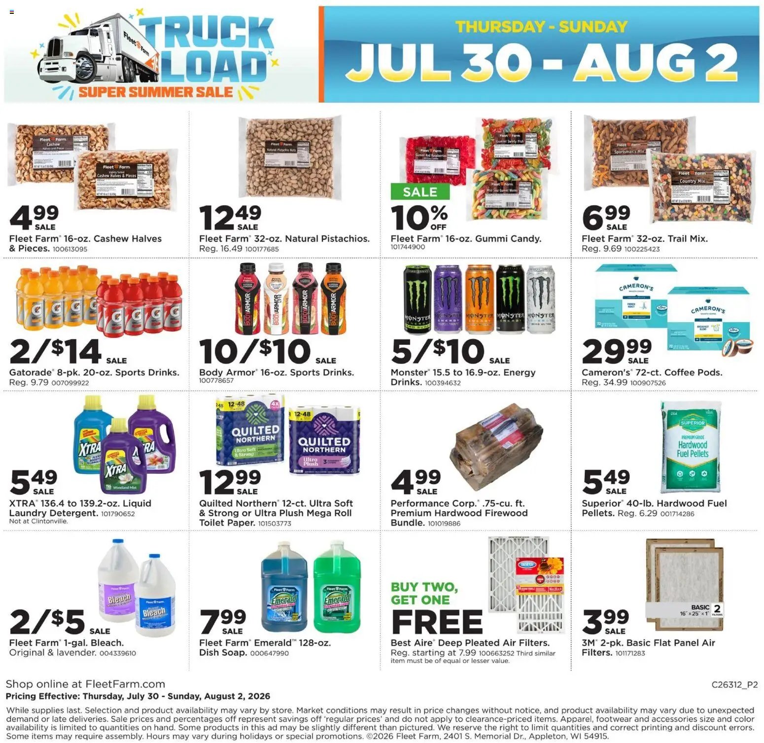 Mills Fleet Farm Black Friday in July