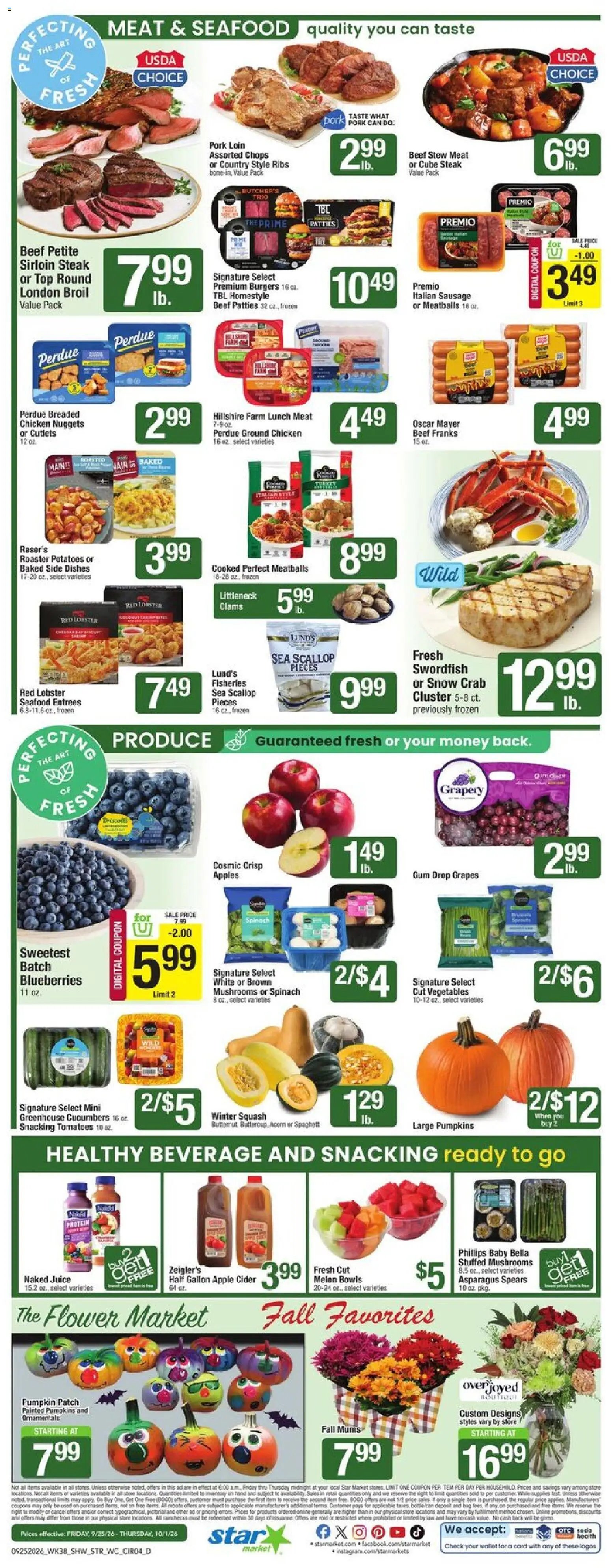Star Market Weekly Ad