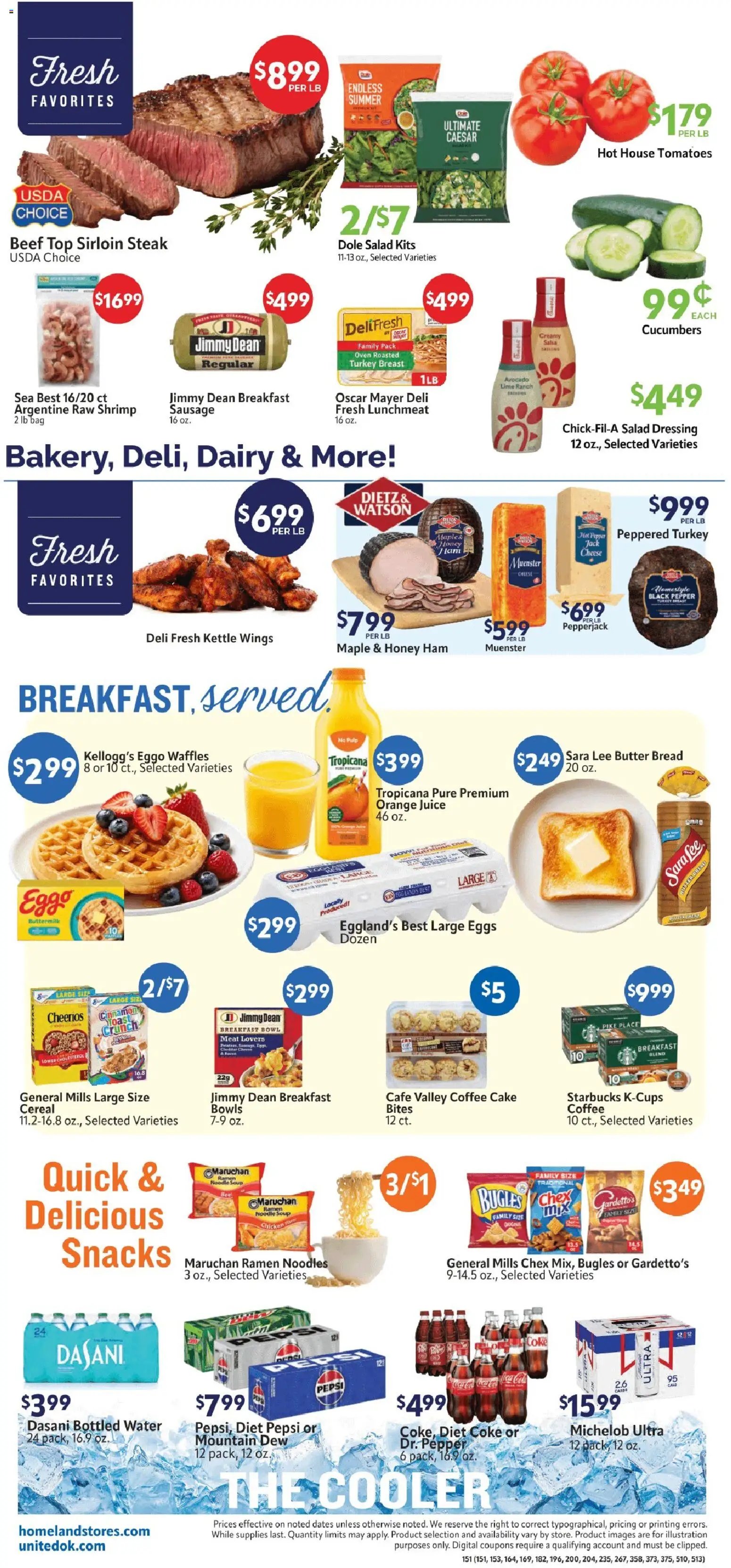 Homeland Weekly Ad