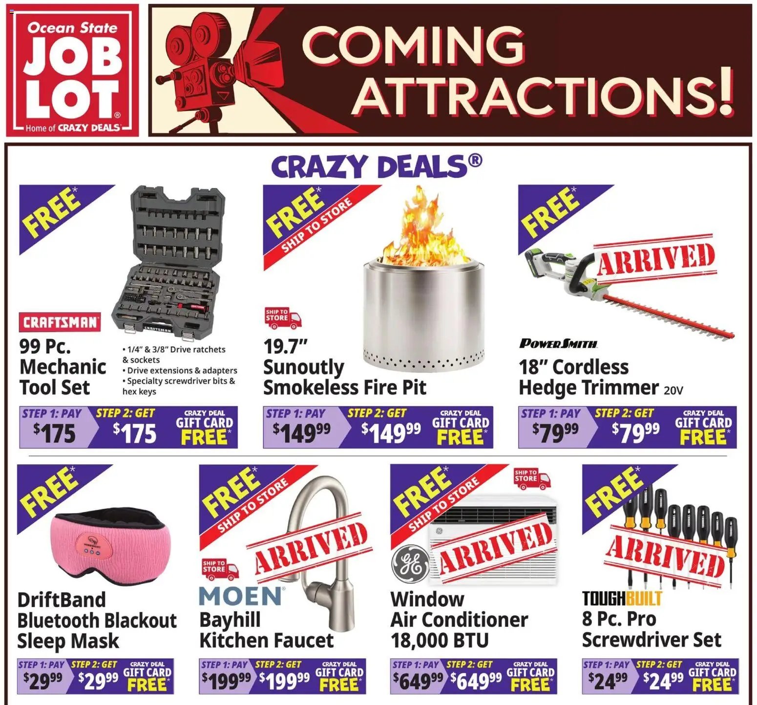 Ocean State Job Lot Coming Attractions - MA