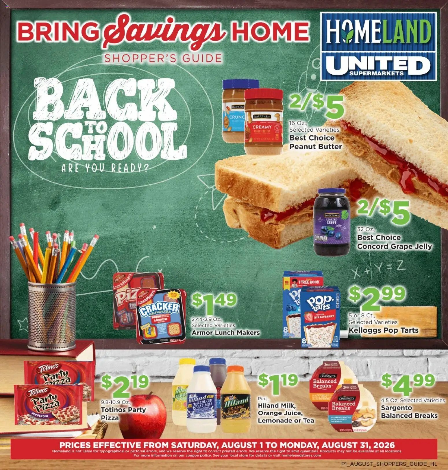 Homeland Bring Savings Home Shopper's Guide