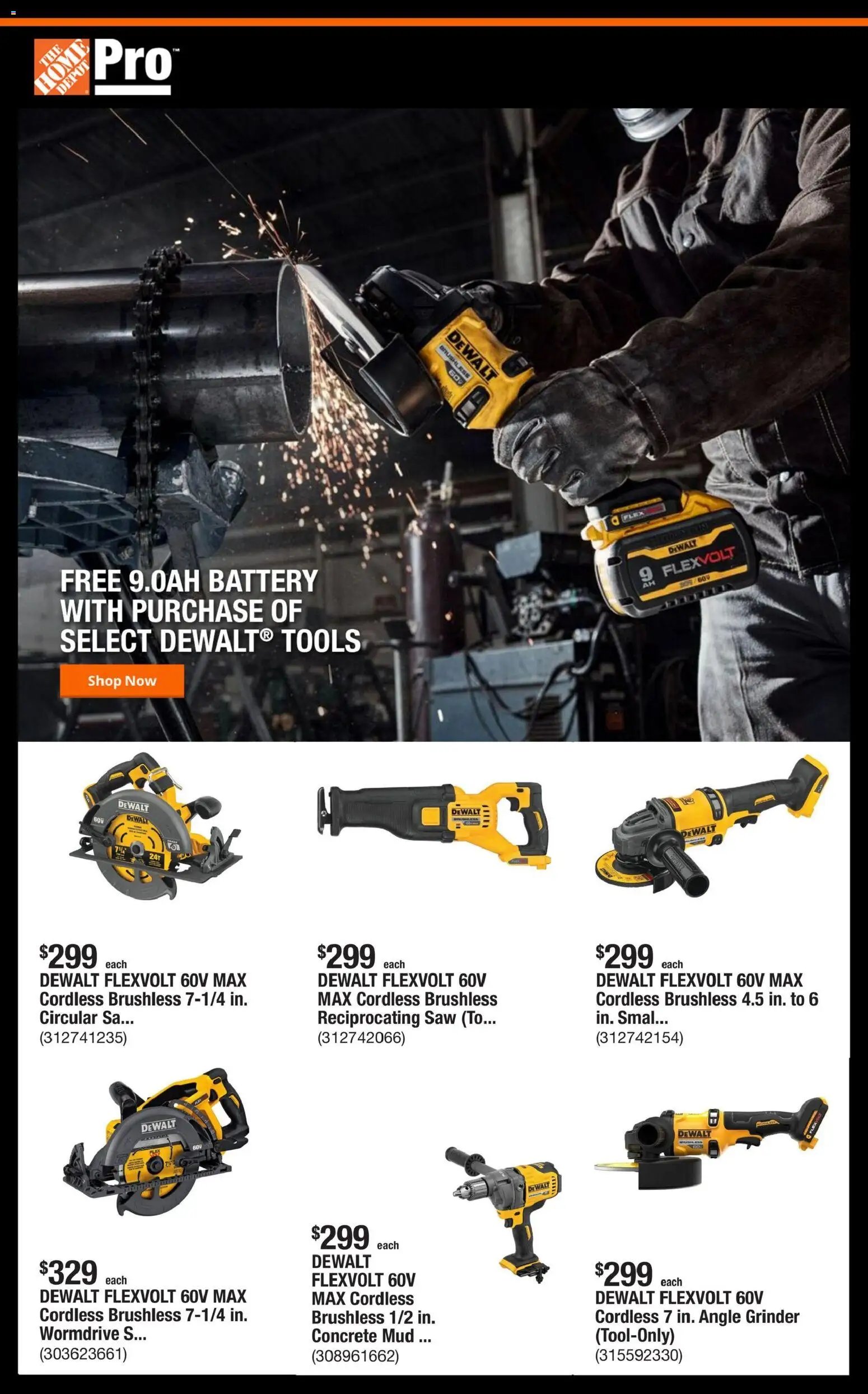 Home Depot Shop Pro Ad