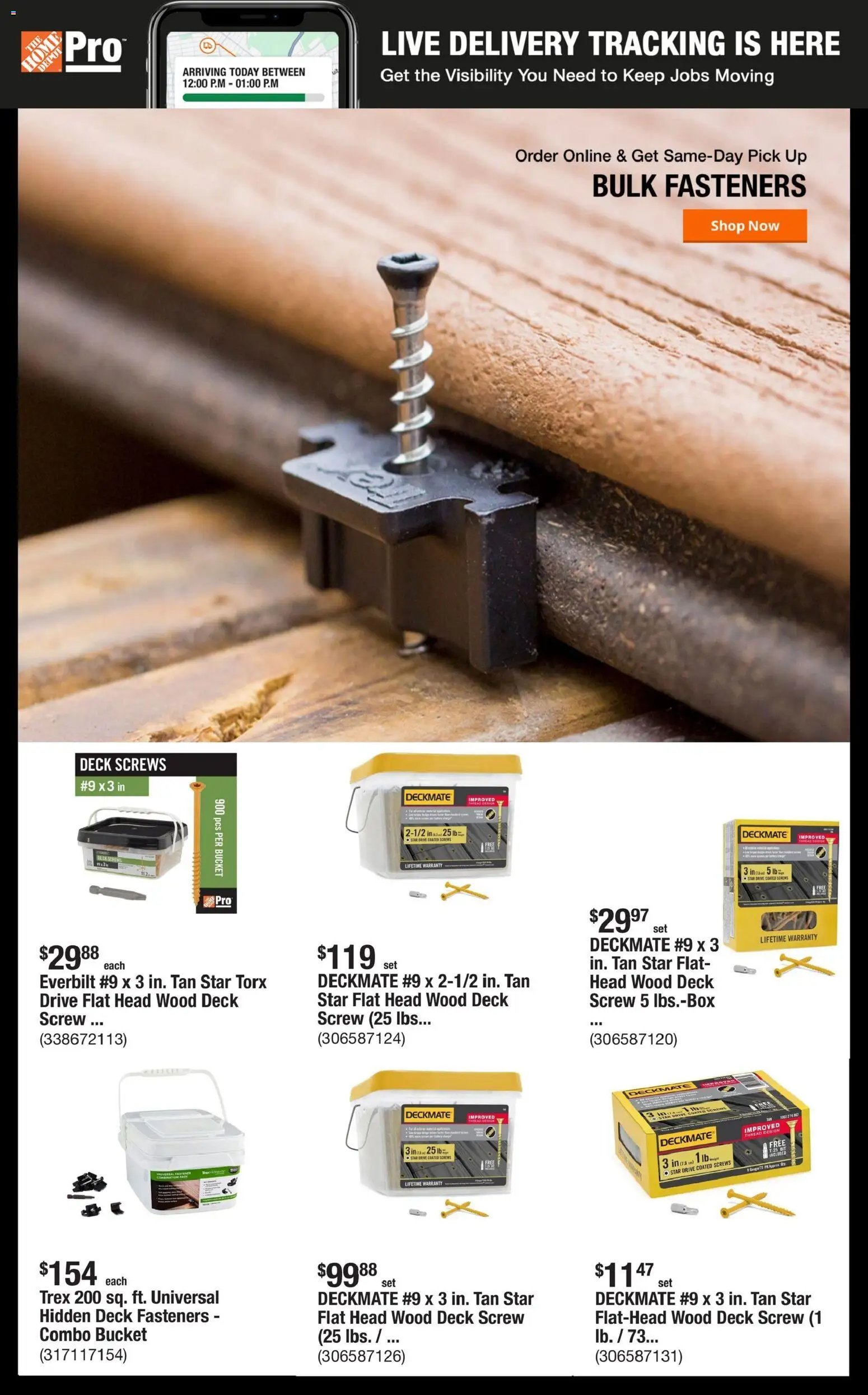Home Depot Shop Pro Ad