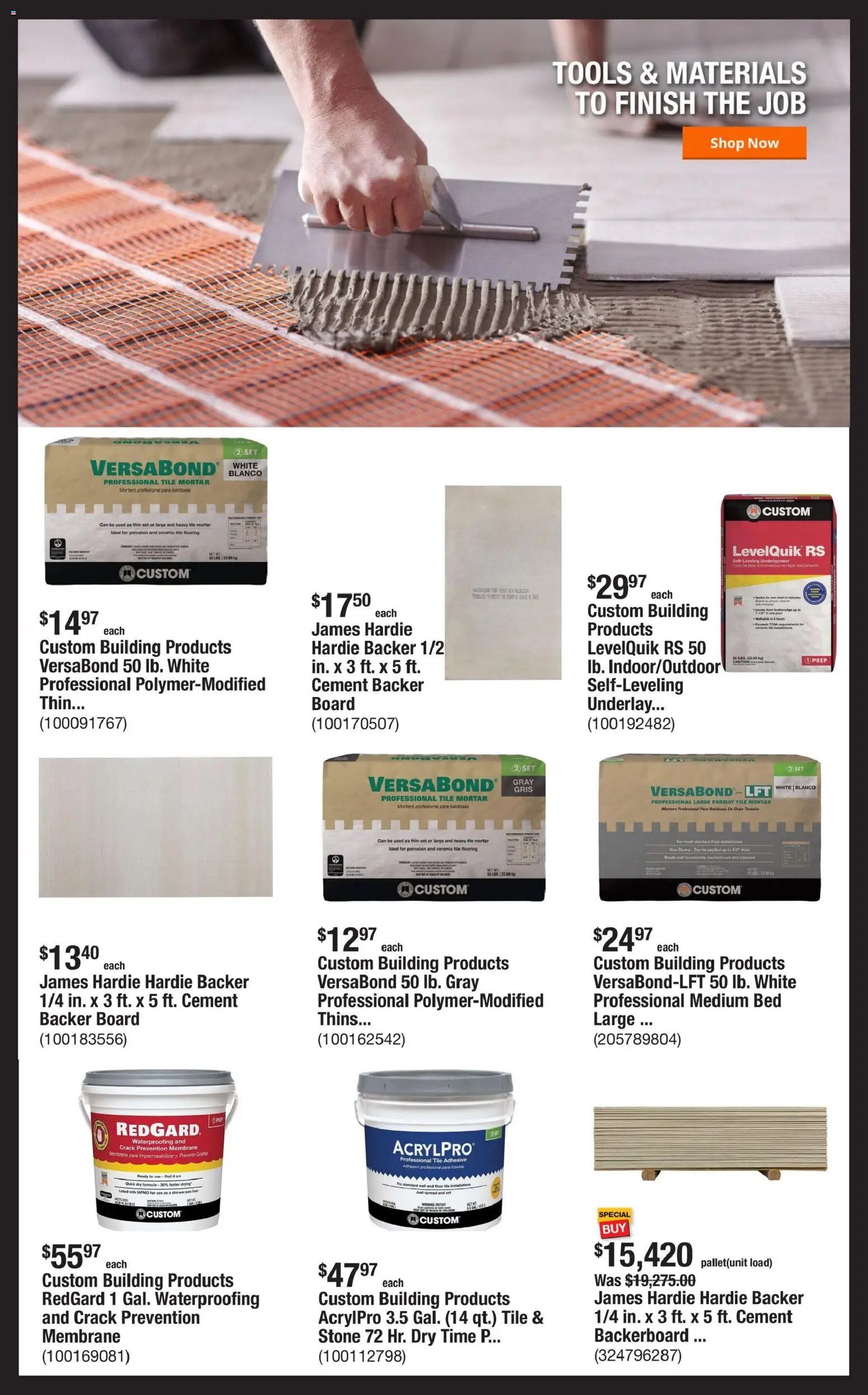 Home Depot Shop Pro Ad
