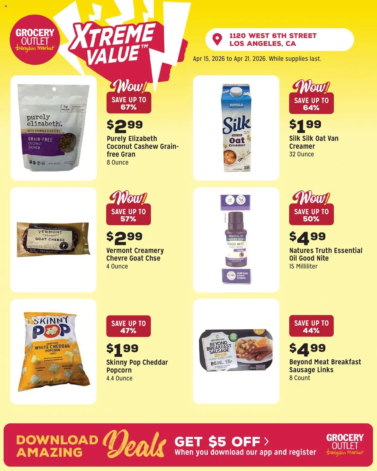 Grocery Outlet Weekly Ad - CA