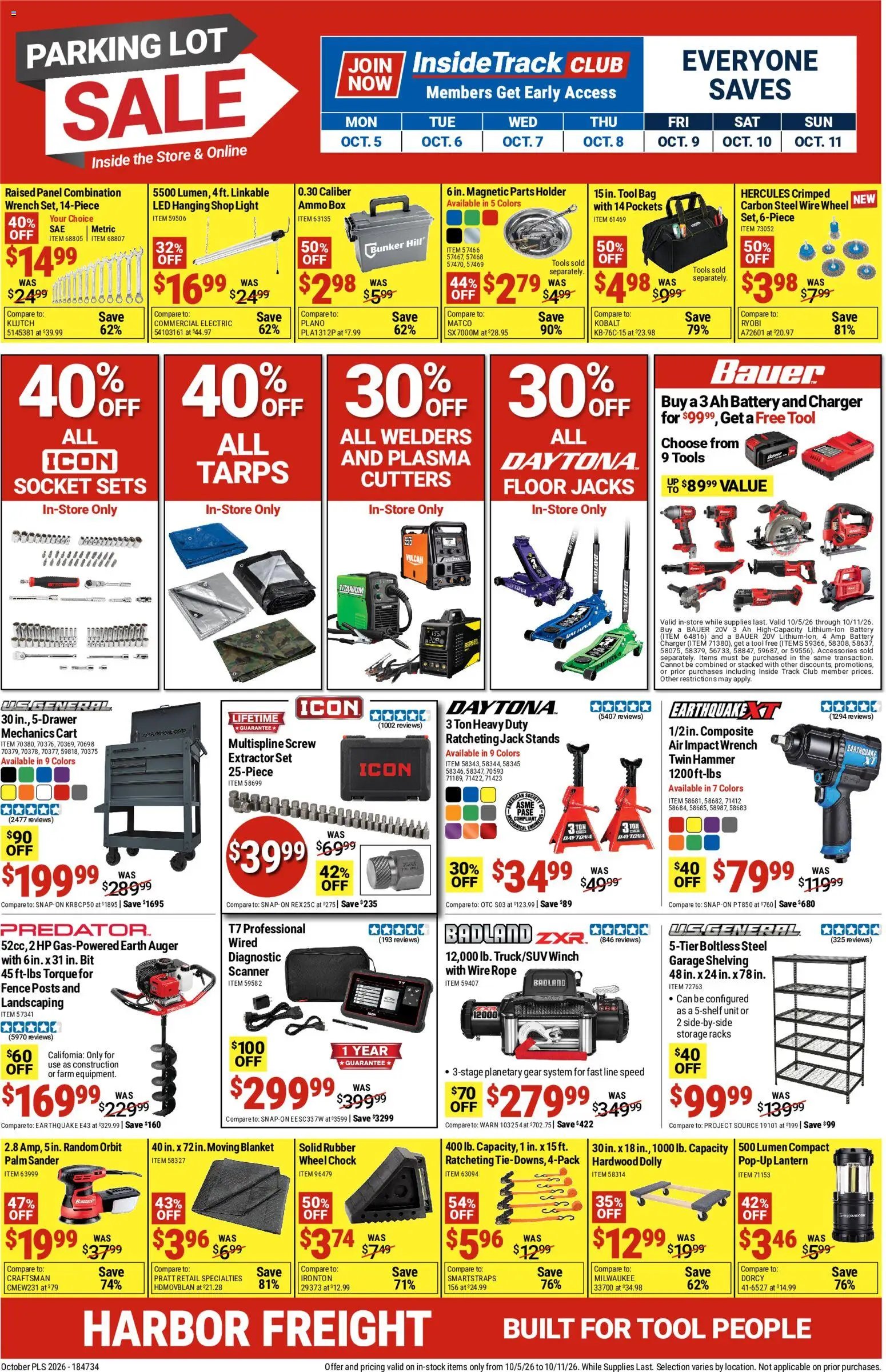 Harbor Freight Weekly Ad