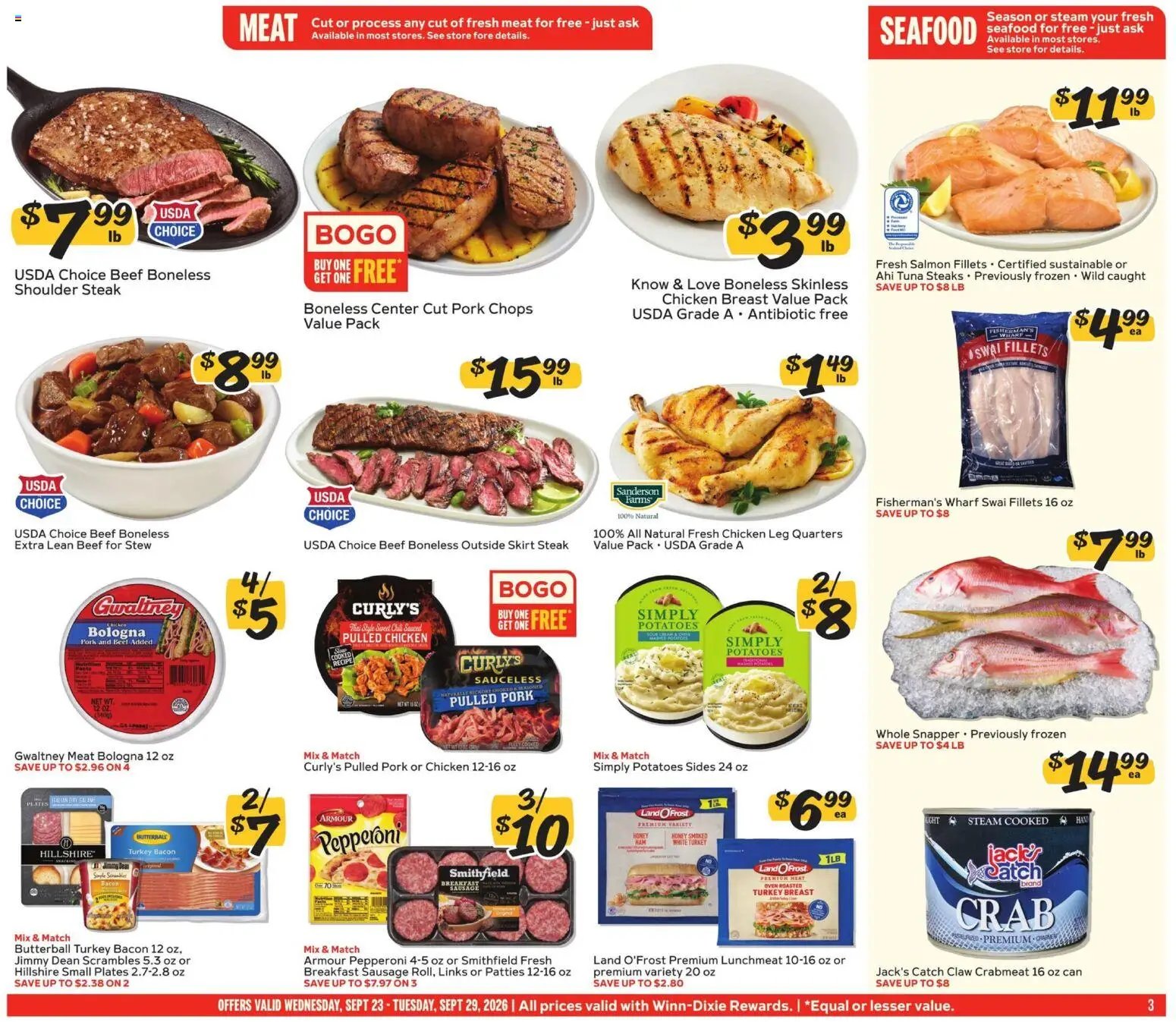 Winn Dixie Weekly Ad