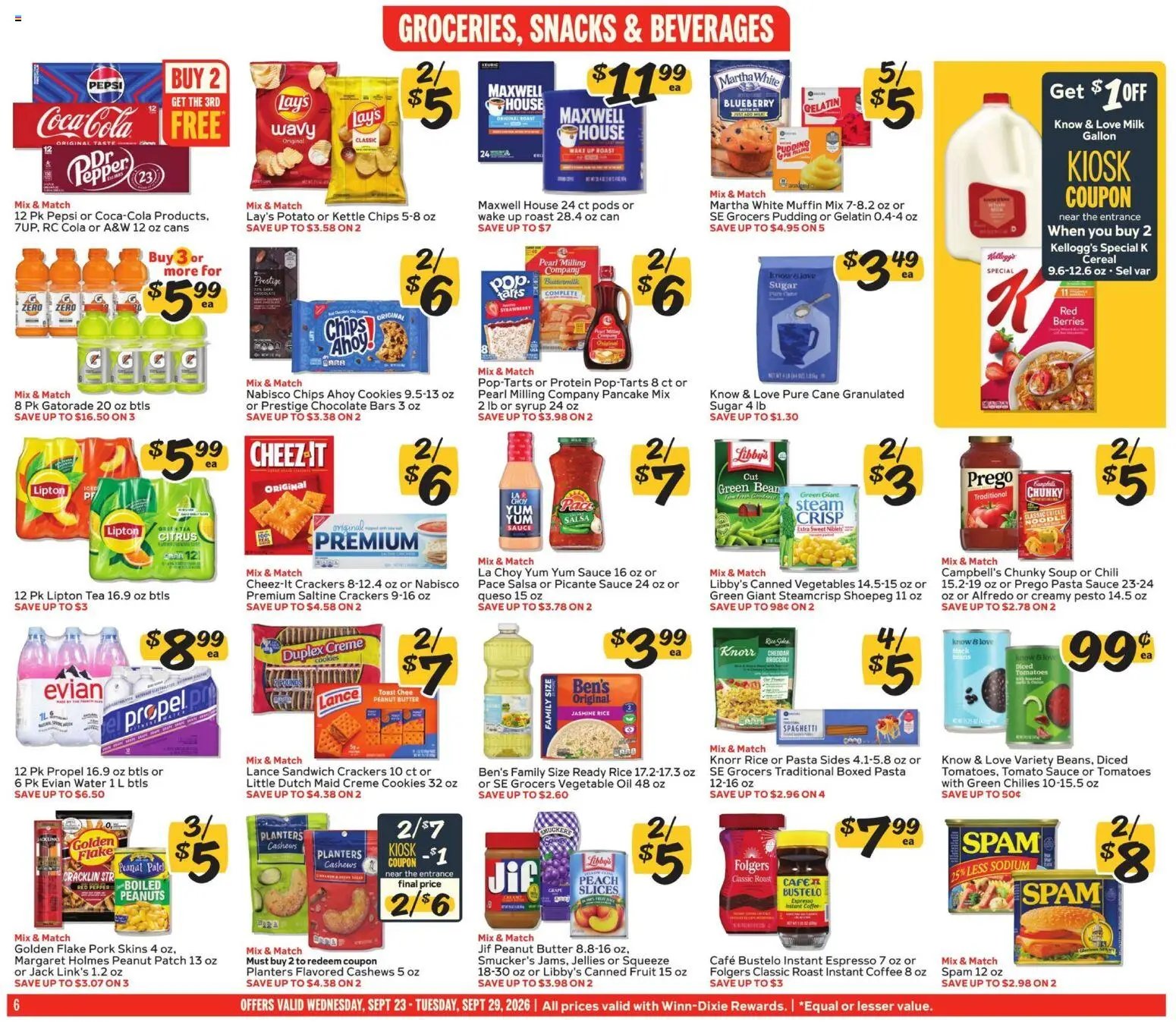 Winn Dixie Weekly Ad