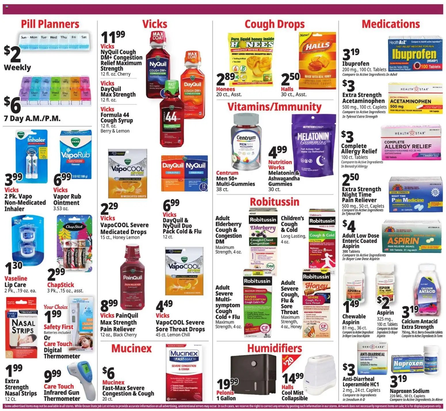 Ocean State Job Lot Weekly Ad - MA