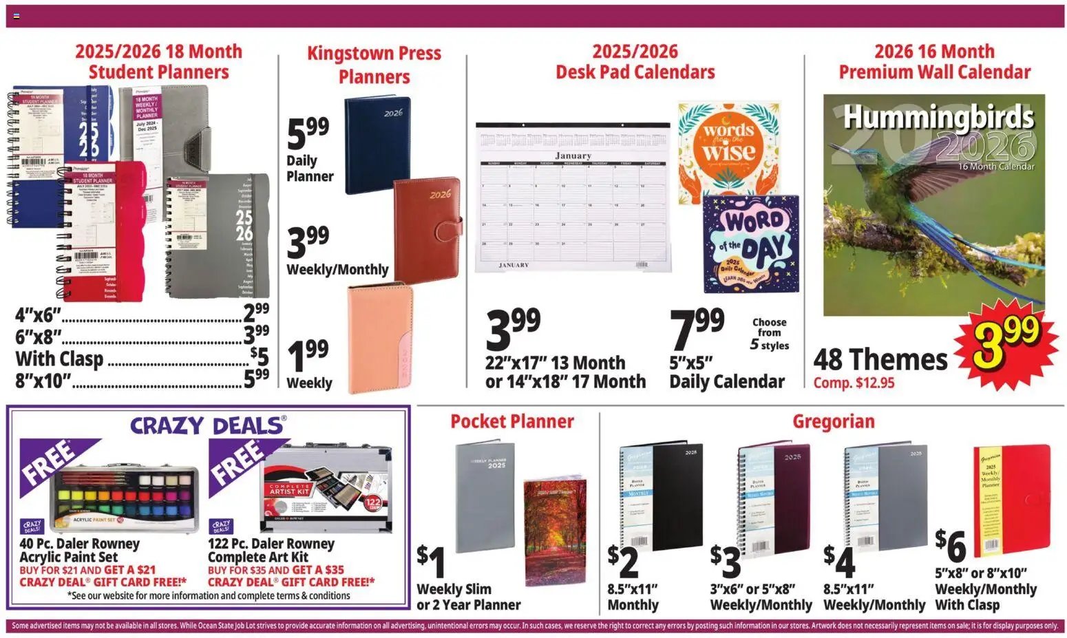 Ocean State Job Lot Weekly Ad - MA