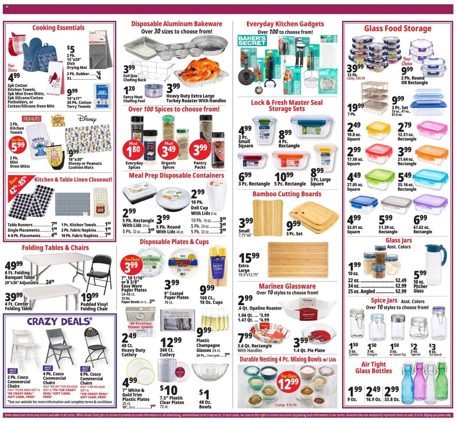 Ocean State Job Lot Weekly Ad - MA