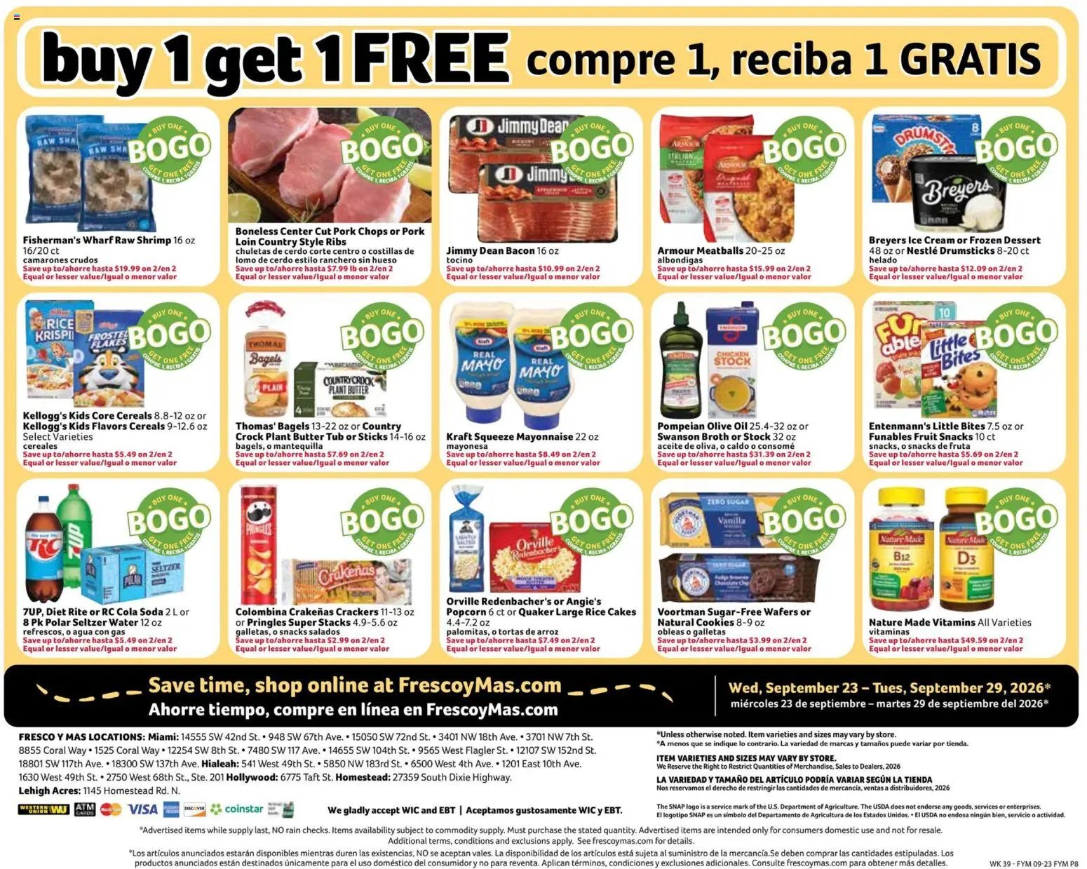 Fresco y Más Weekly Ad