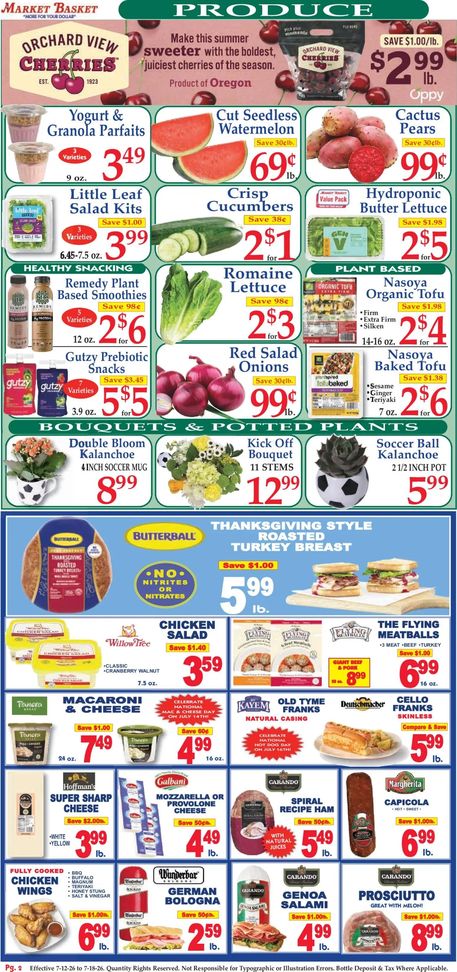 Market Basket Ad
