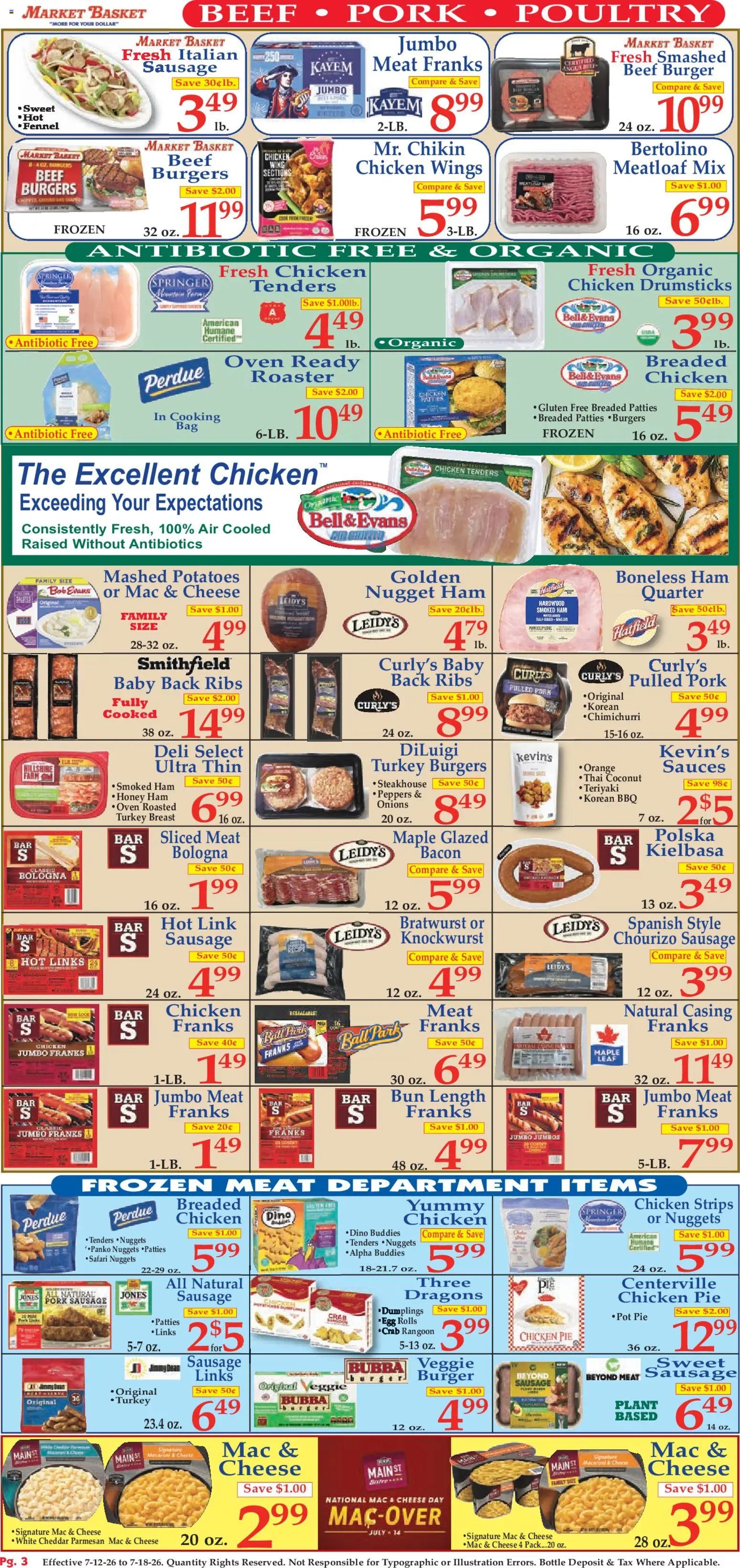 Market Basket Ad