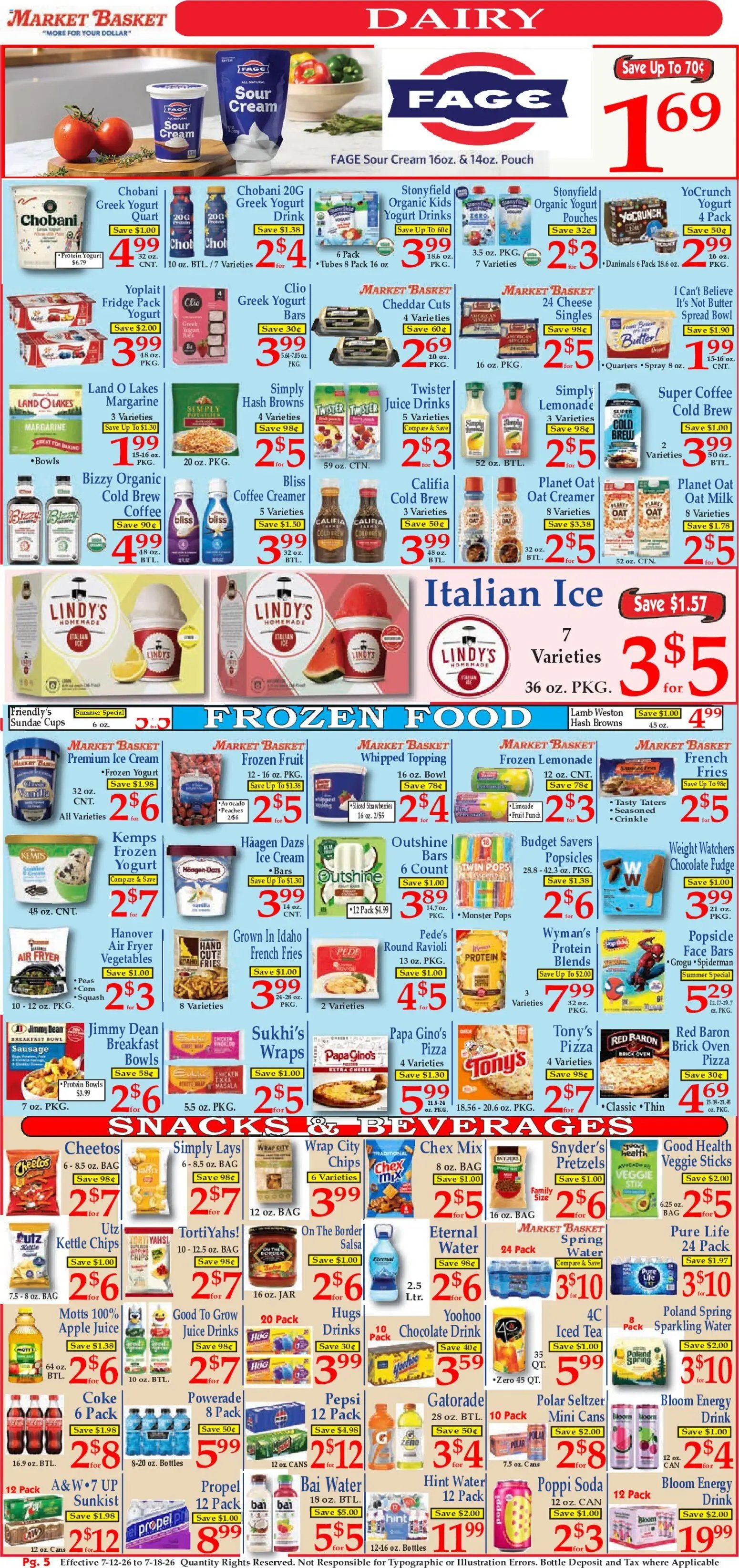Market Basket Ad