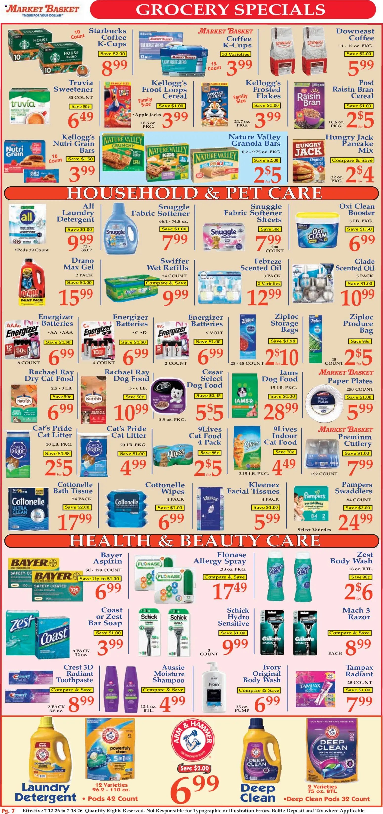 Market Basket Ad