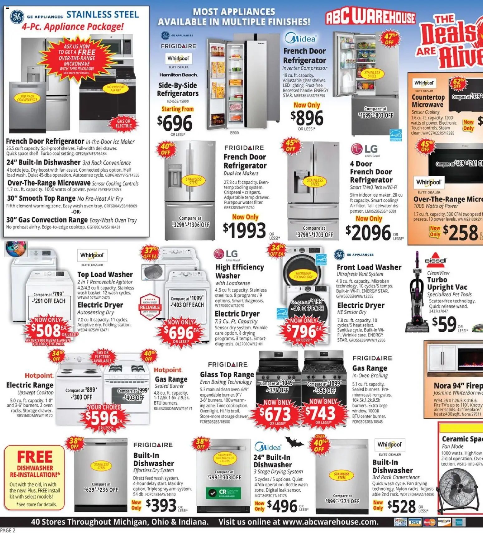 ABC Warehouse Weekly Ad