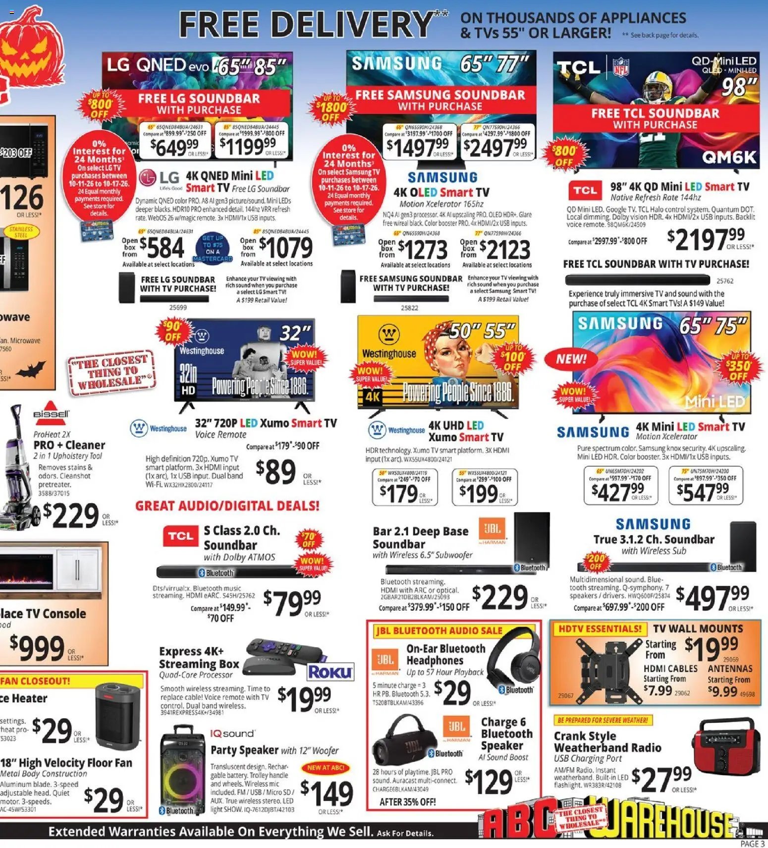 ABC Warehouse Weekly Ad