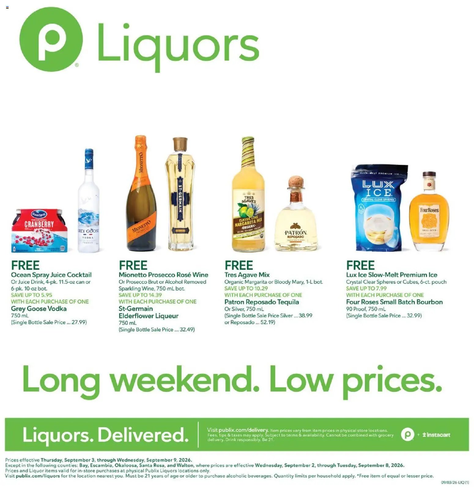 Publix Liquor Ad