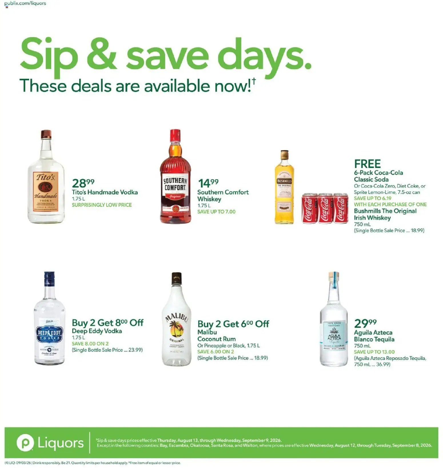 Publix Liquor Ad