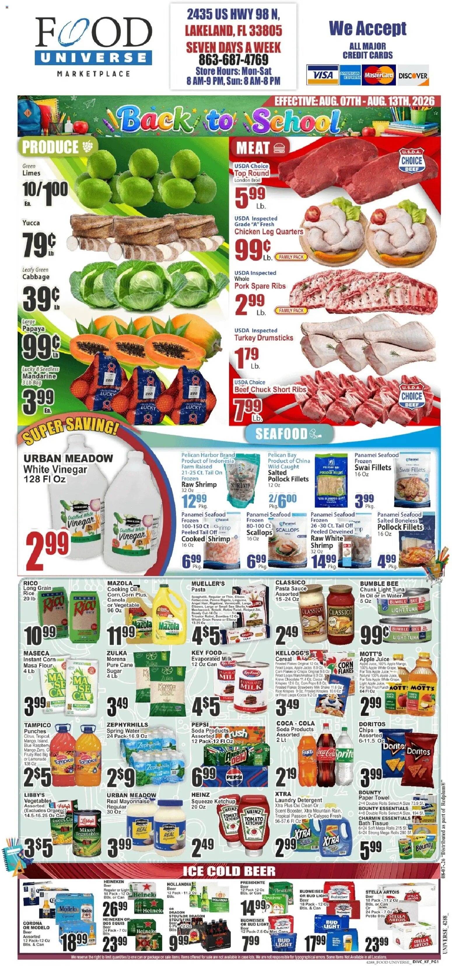 Food Universe Weekly Ad