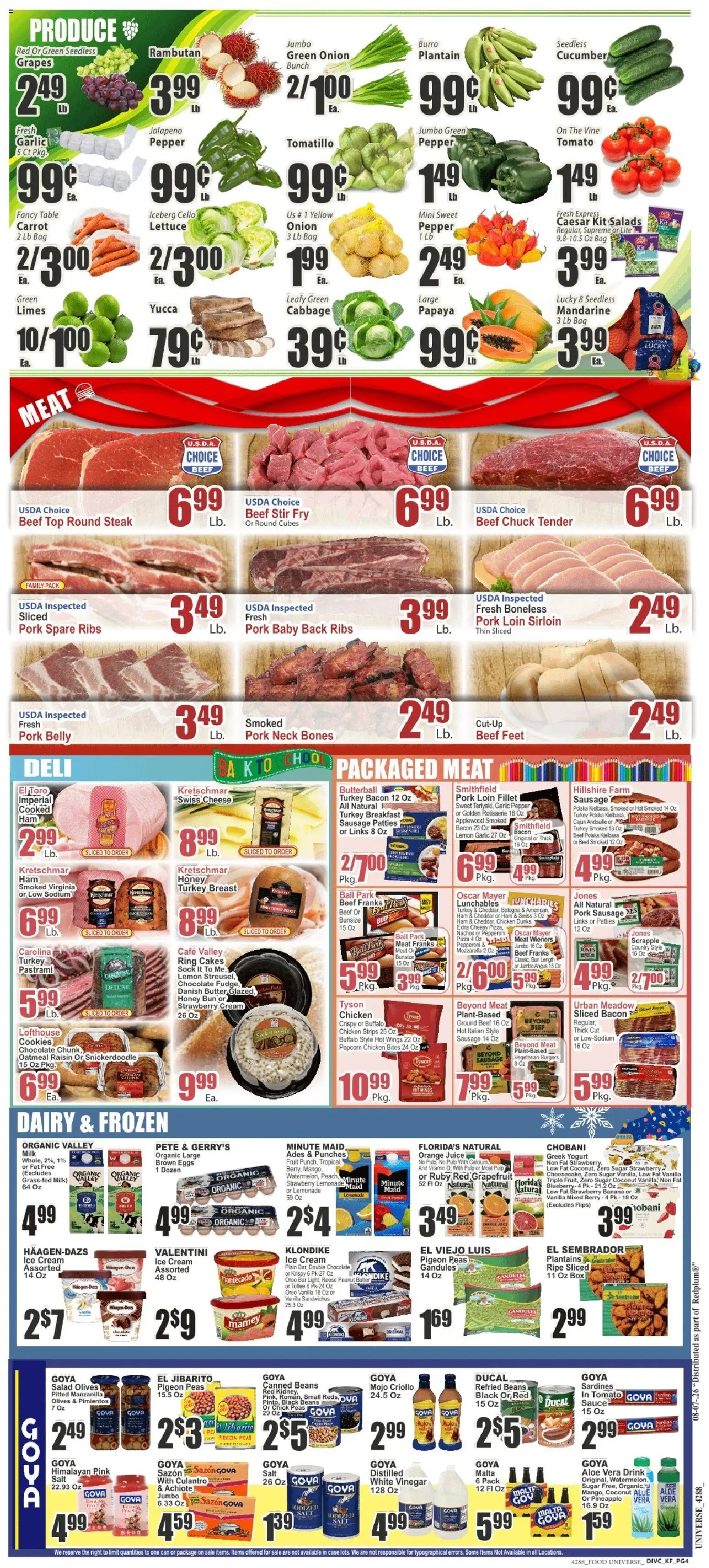 Food Universe Weekly Ad