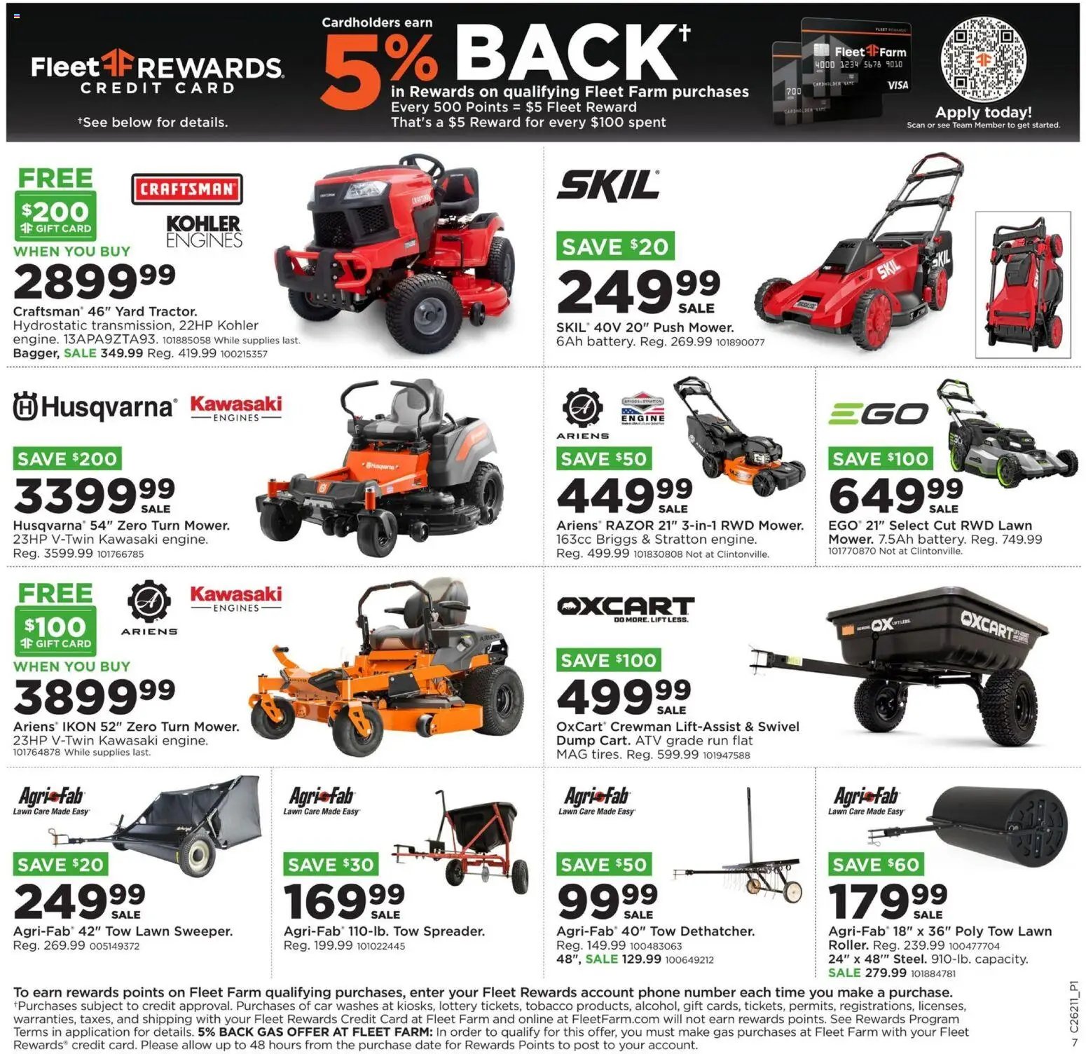 Mills Fleet Farm Weekly Ad