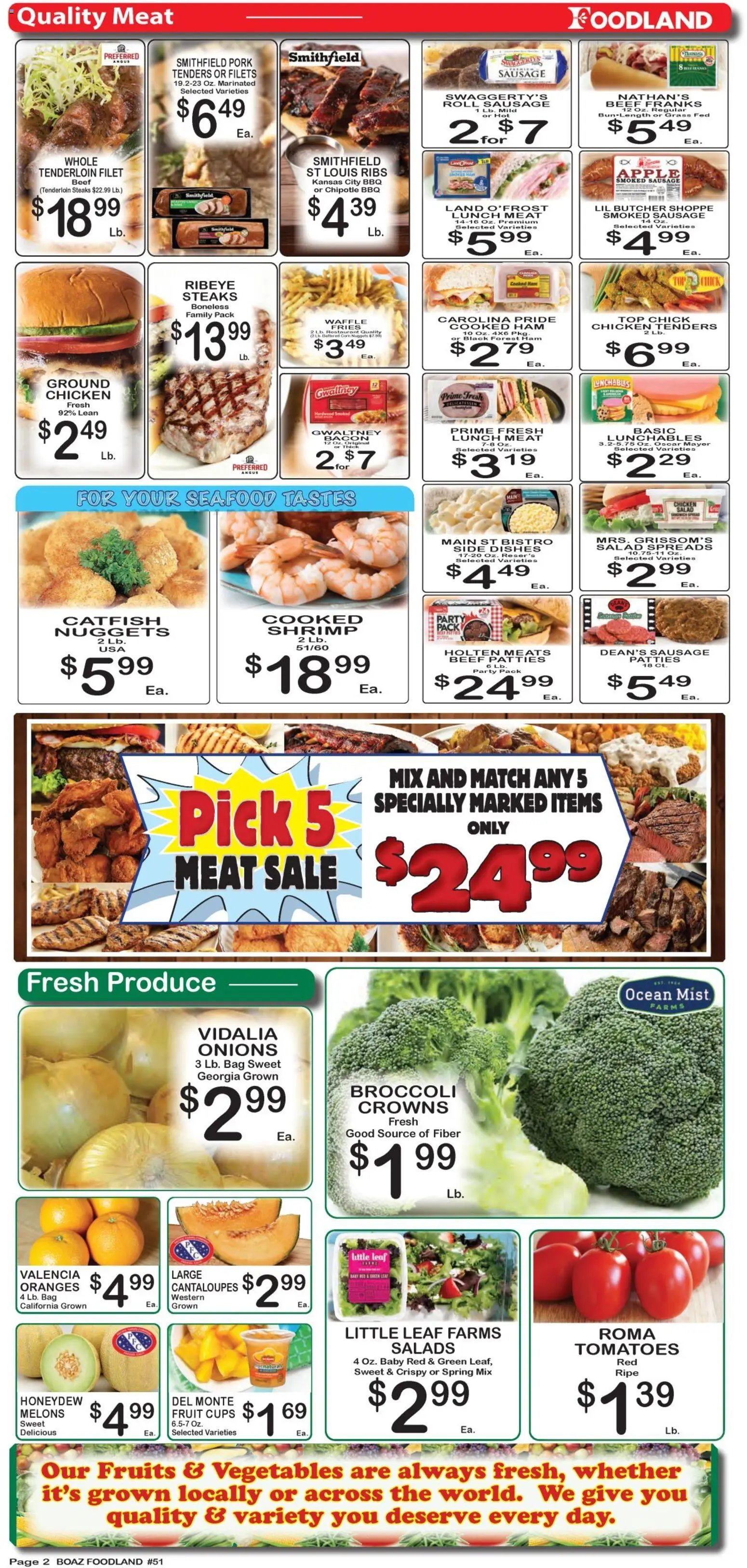 Foodland Weekly Ad