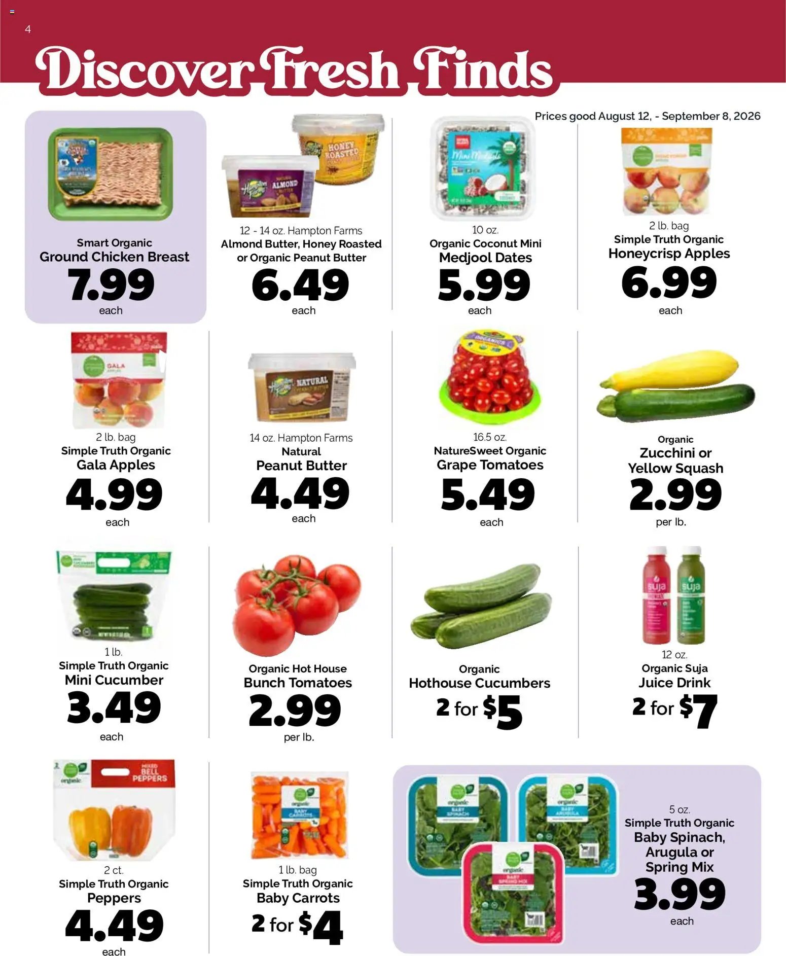 Harris Teeter Monthly Ad